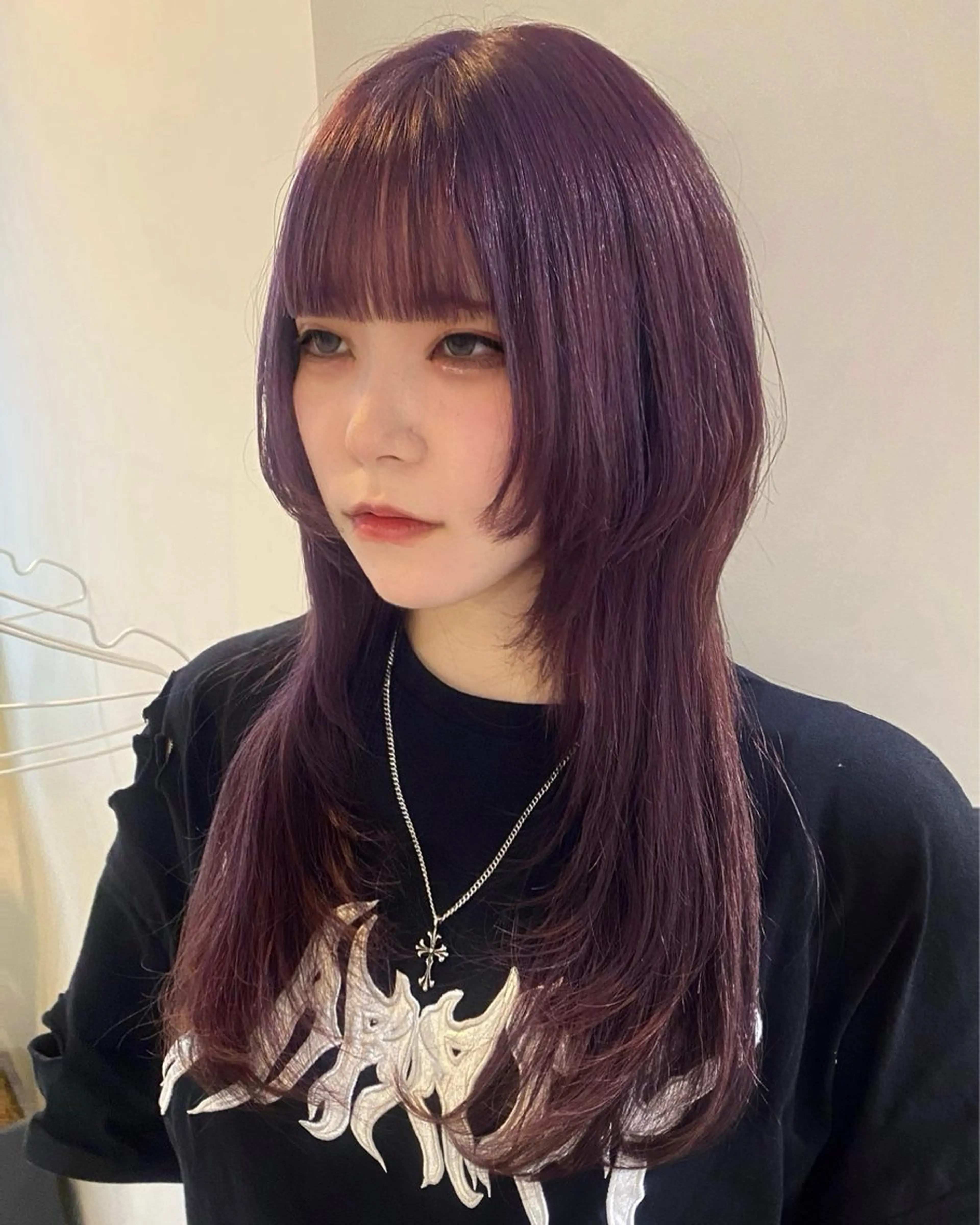ロング カラー aimee 北垣 愛夏のヘアスタイル