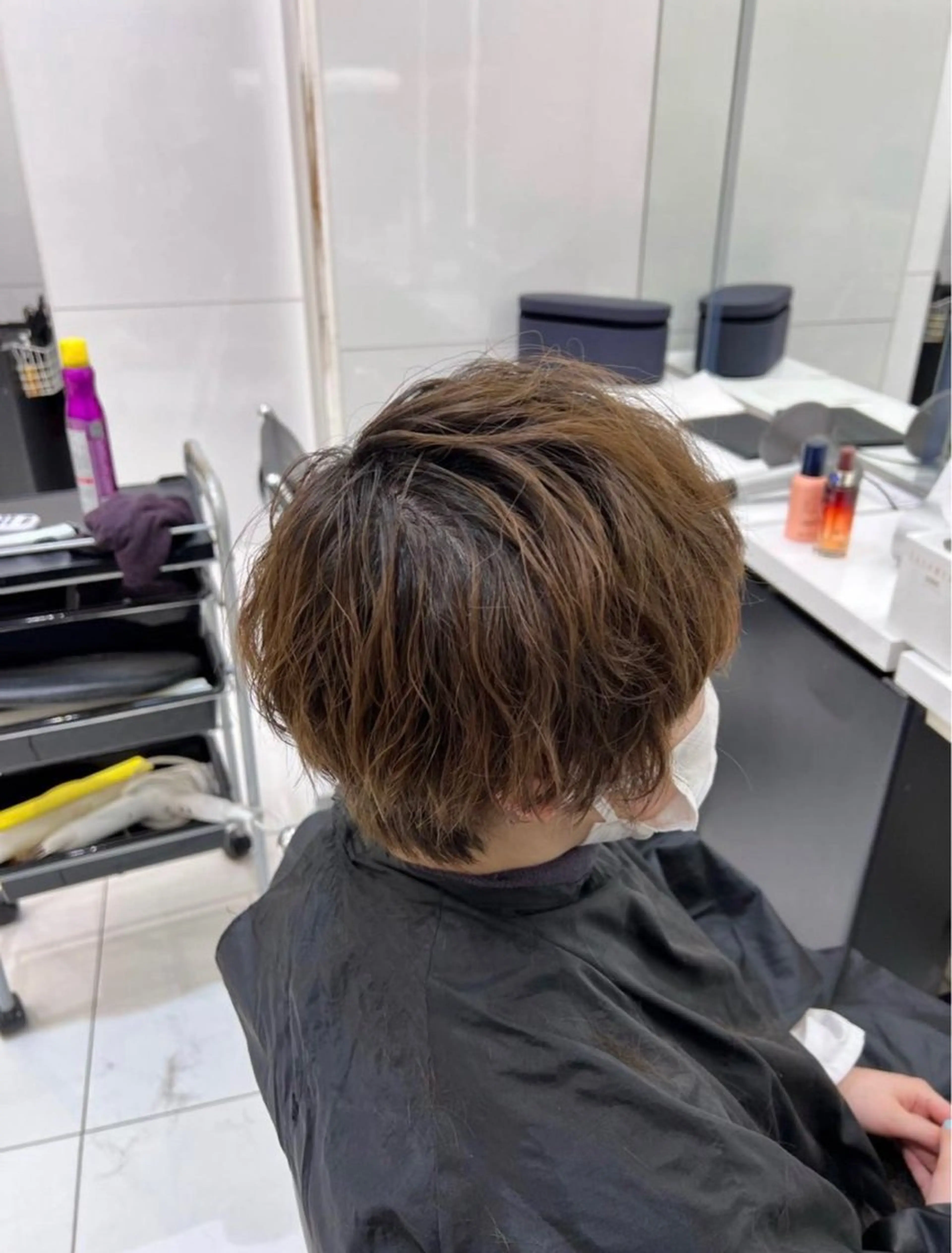 ショート ショートヘア 石毛 大翔のヘアスタイル