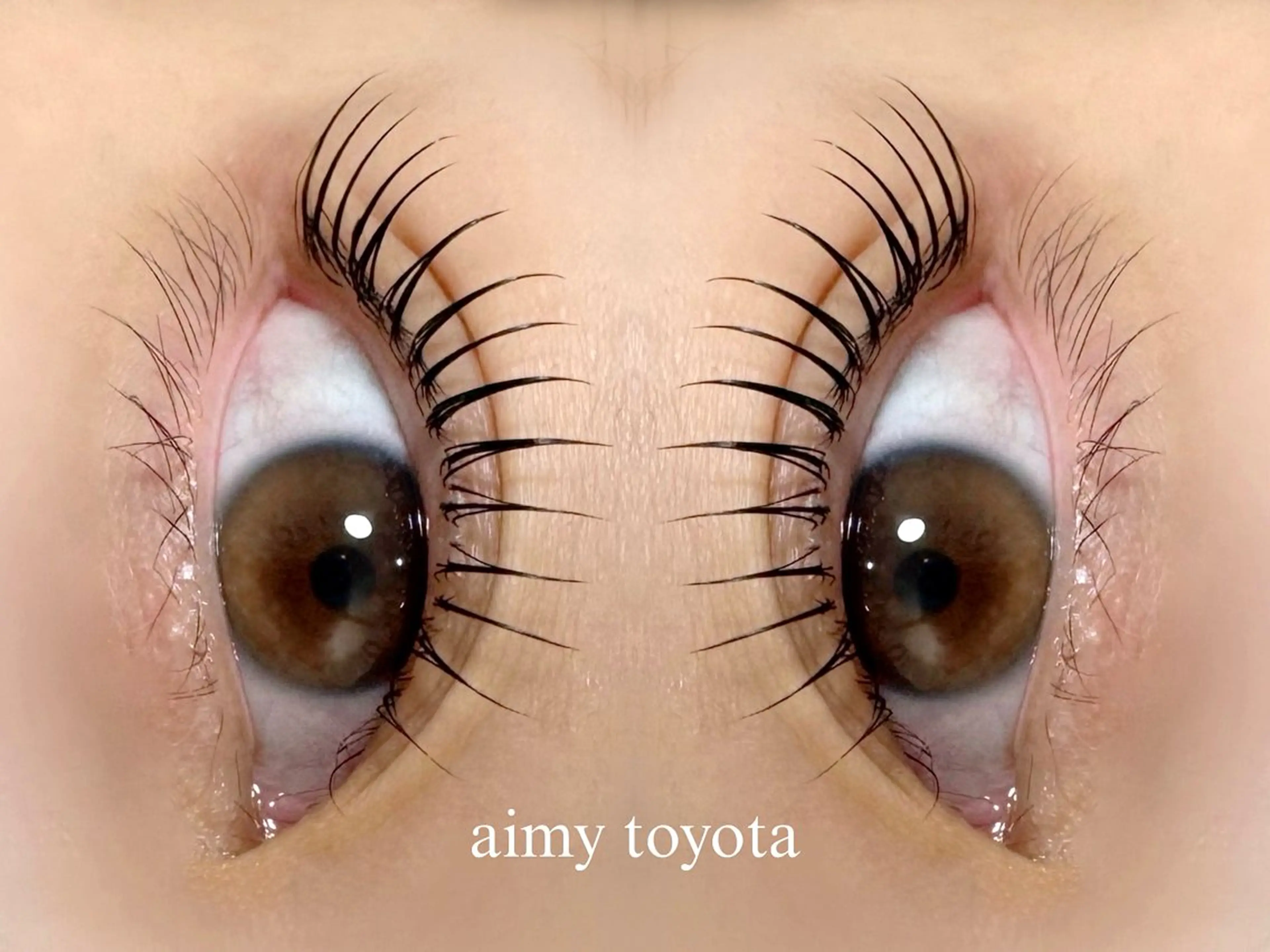 マツエク・マツパ パリジェンヌラッシュリフト 一重×まつ毛パーマ eyelash aimy所属・aimy 豊田店 minori🌷のマツエク・マツパデザイン
