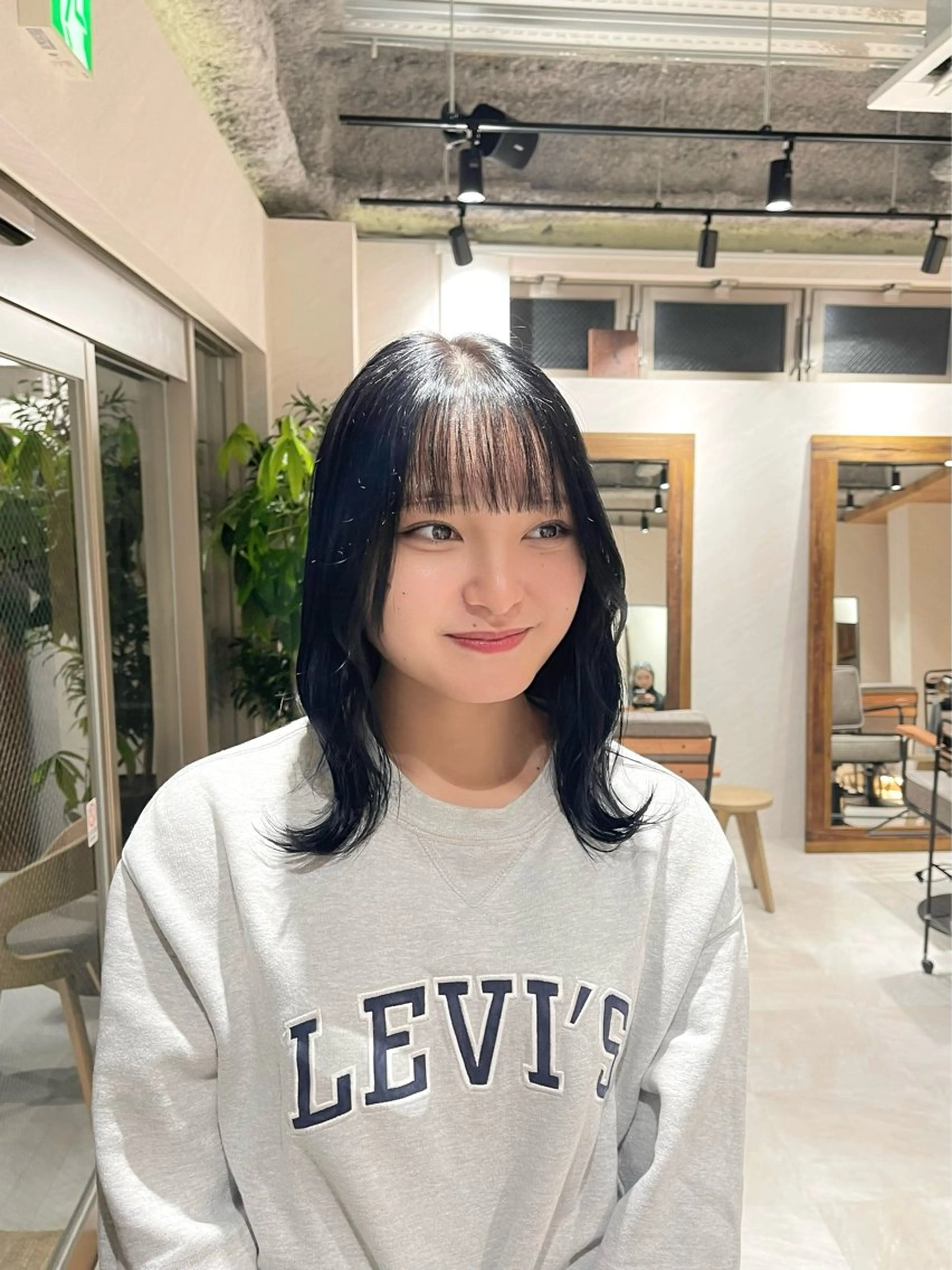 ミディアム カラー ヘアカラー トリートメント 🩵ボブ/レイヤー /髪質改善🩵のヘアスタイル