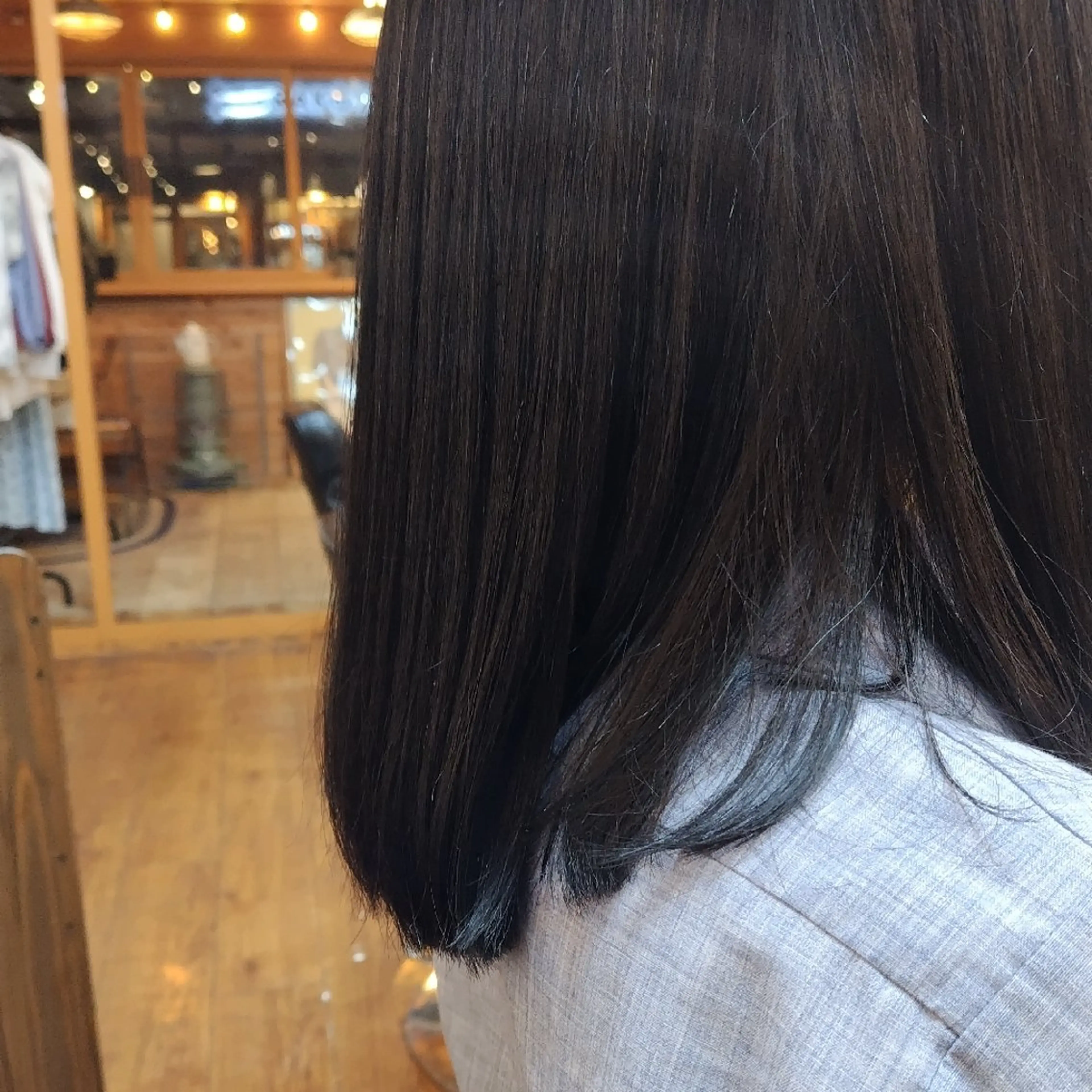 セミロング メンズ 埼玉久喜/ハイトーン デザインカラーRYOのヘアスタイル