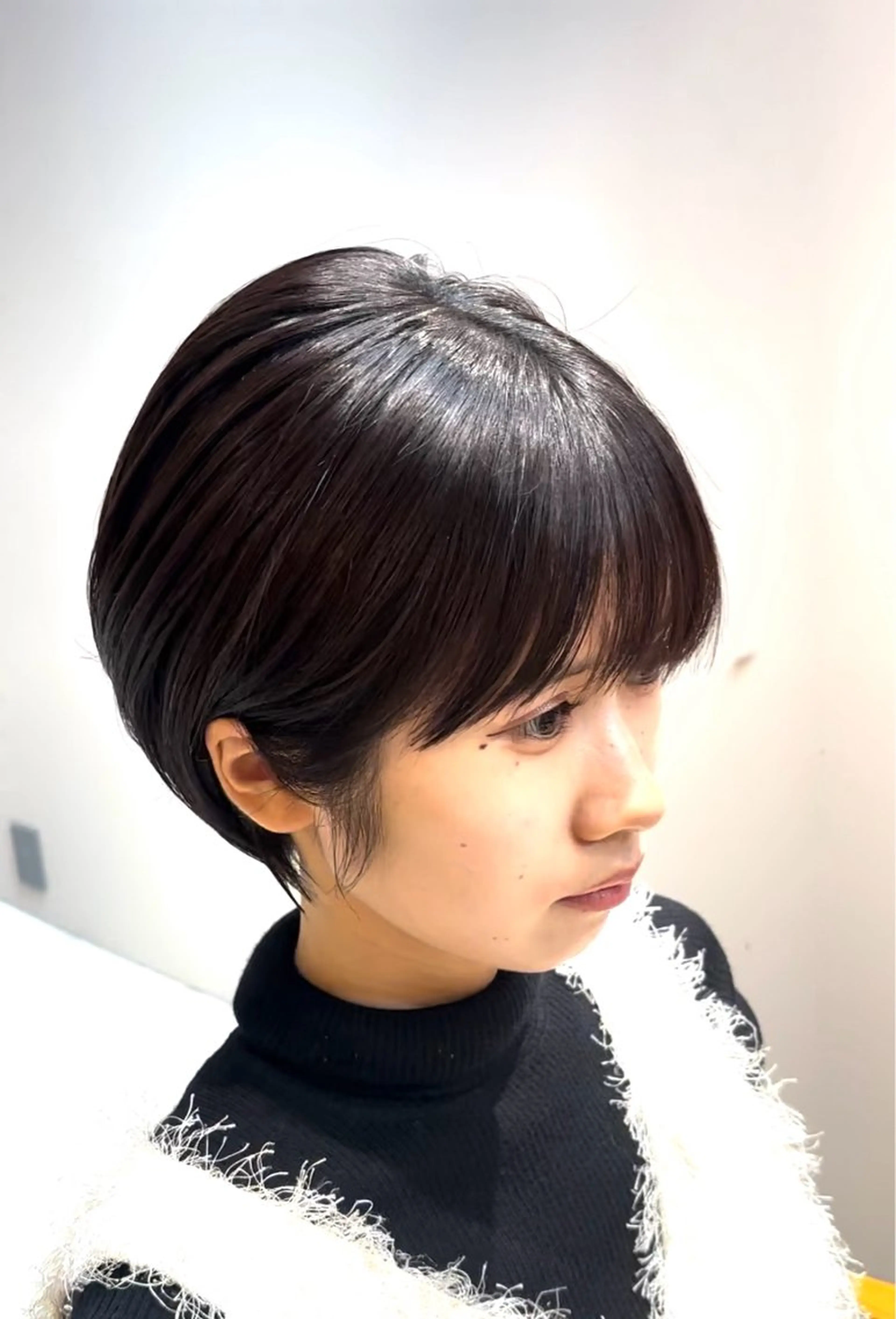 ショート ショートボブ ハンサムショート 丸みショート ボブ くびれヘア HARUKI  MINATO Japan広島紙屋町店所属・hmj紙屋町店 脊戸智志のヘアスタイル