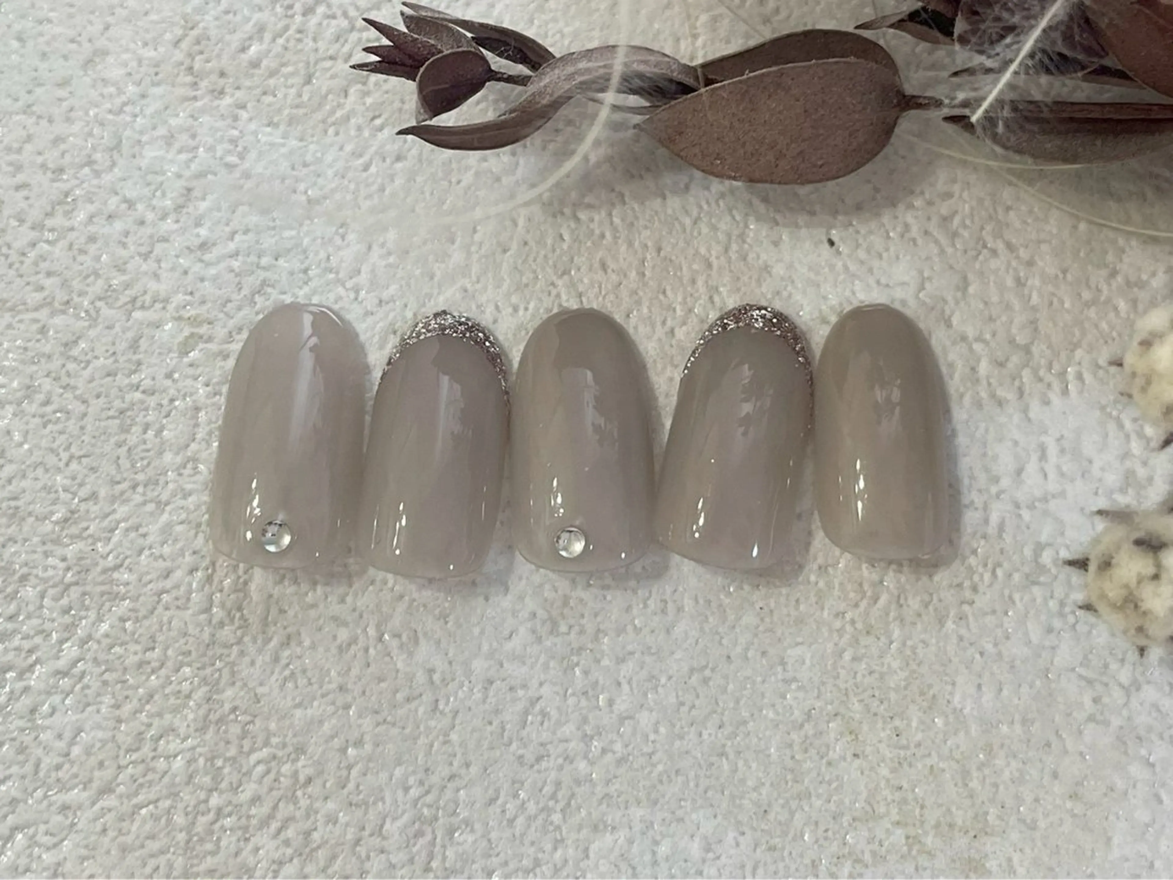 ネイル オーロラネイル 桜ネイル フラワーネイル フットネイル フレンチネイル ハンドネイル kiki nail たまプラーザのネイルデザイン