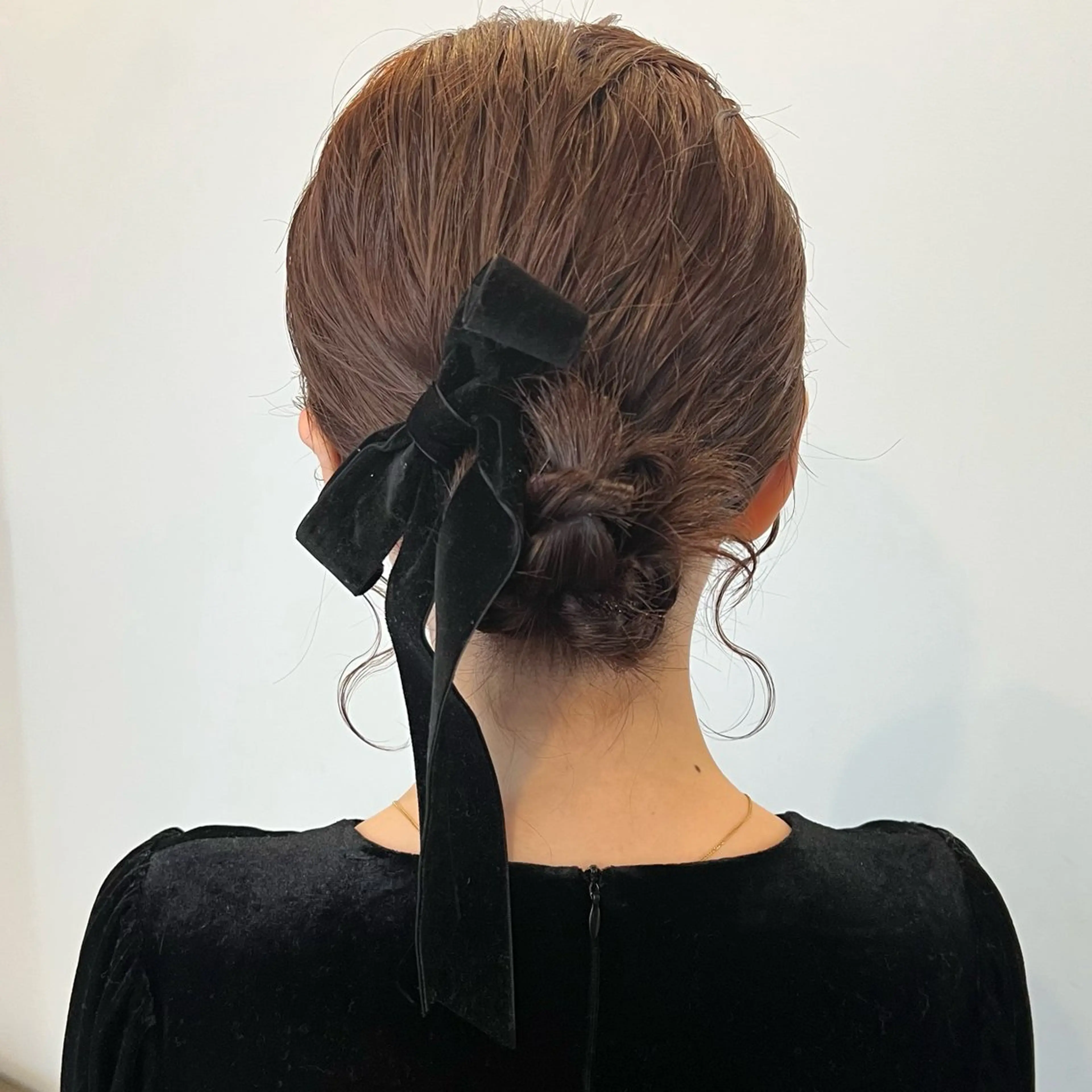 ミディアム ヘアアレンジ ヘアセット KIHO ｜Bond 三軒茶屋のヘアスタイル