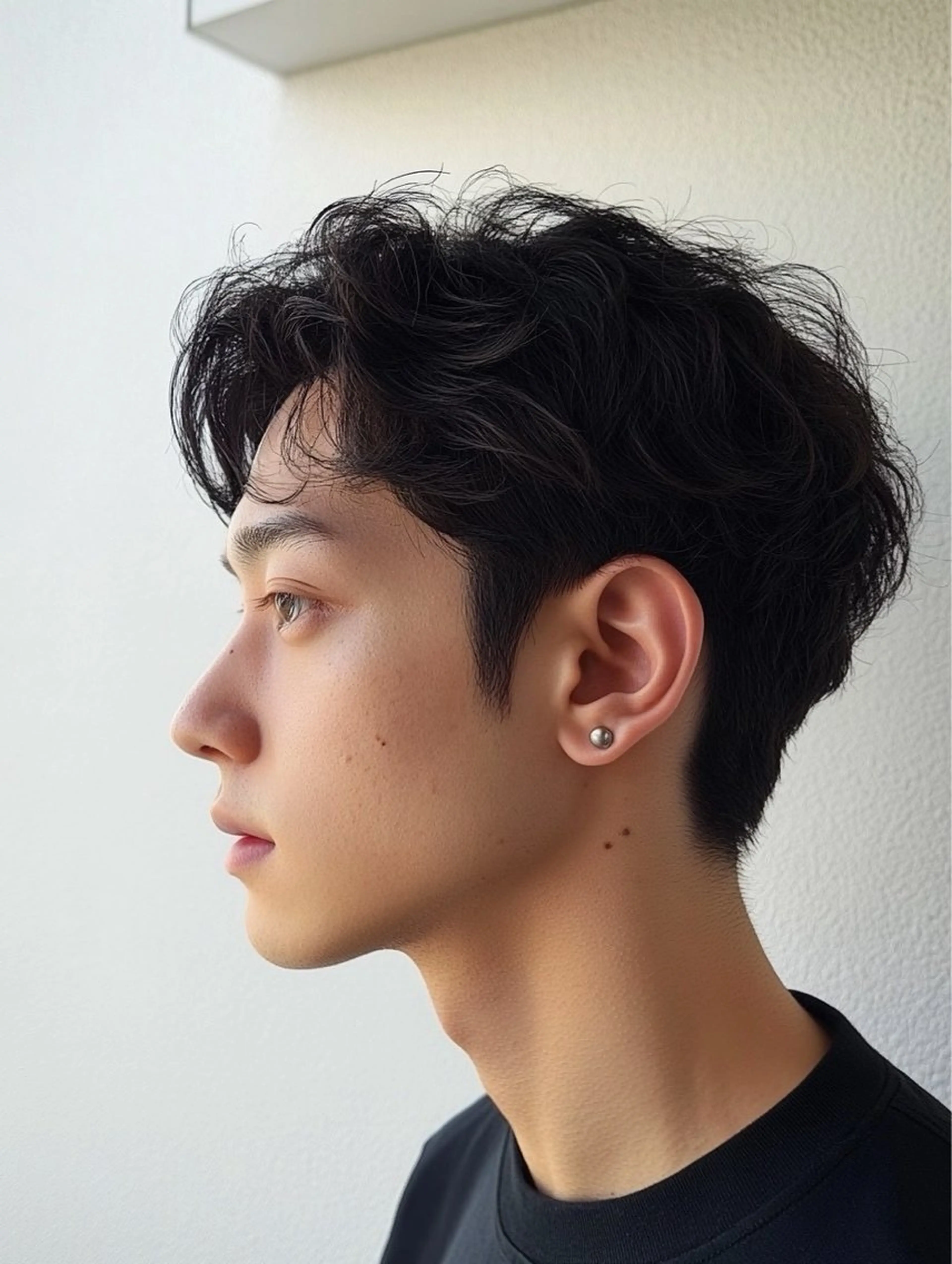 ショート メンズ Misora/ボブ/ レイヤー/艶カラーのヘアスタイル