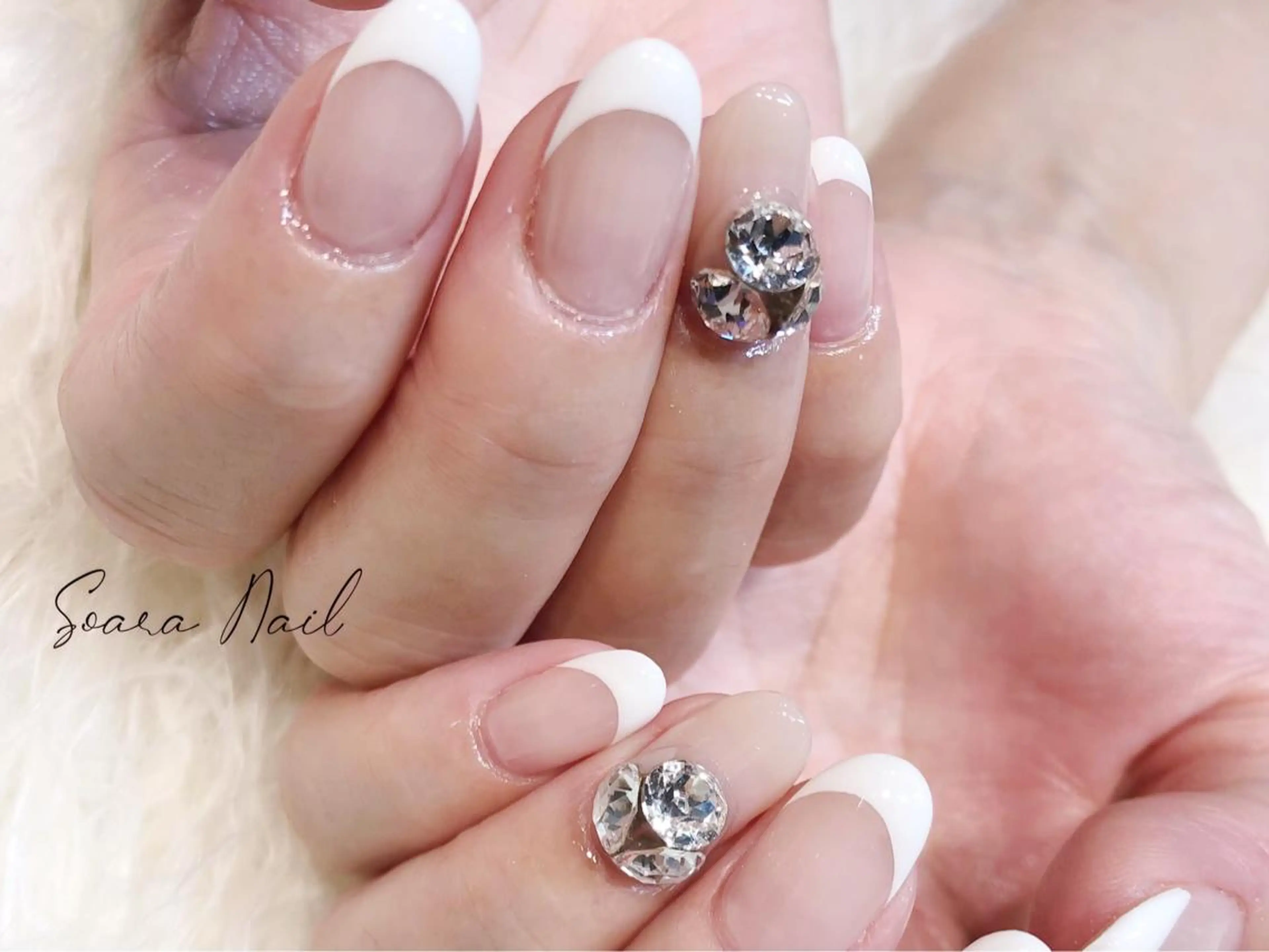 ネイル フレンチネイル Salon Cleve所属・T. maoのネイルデザイン