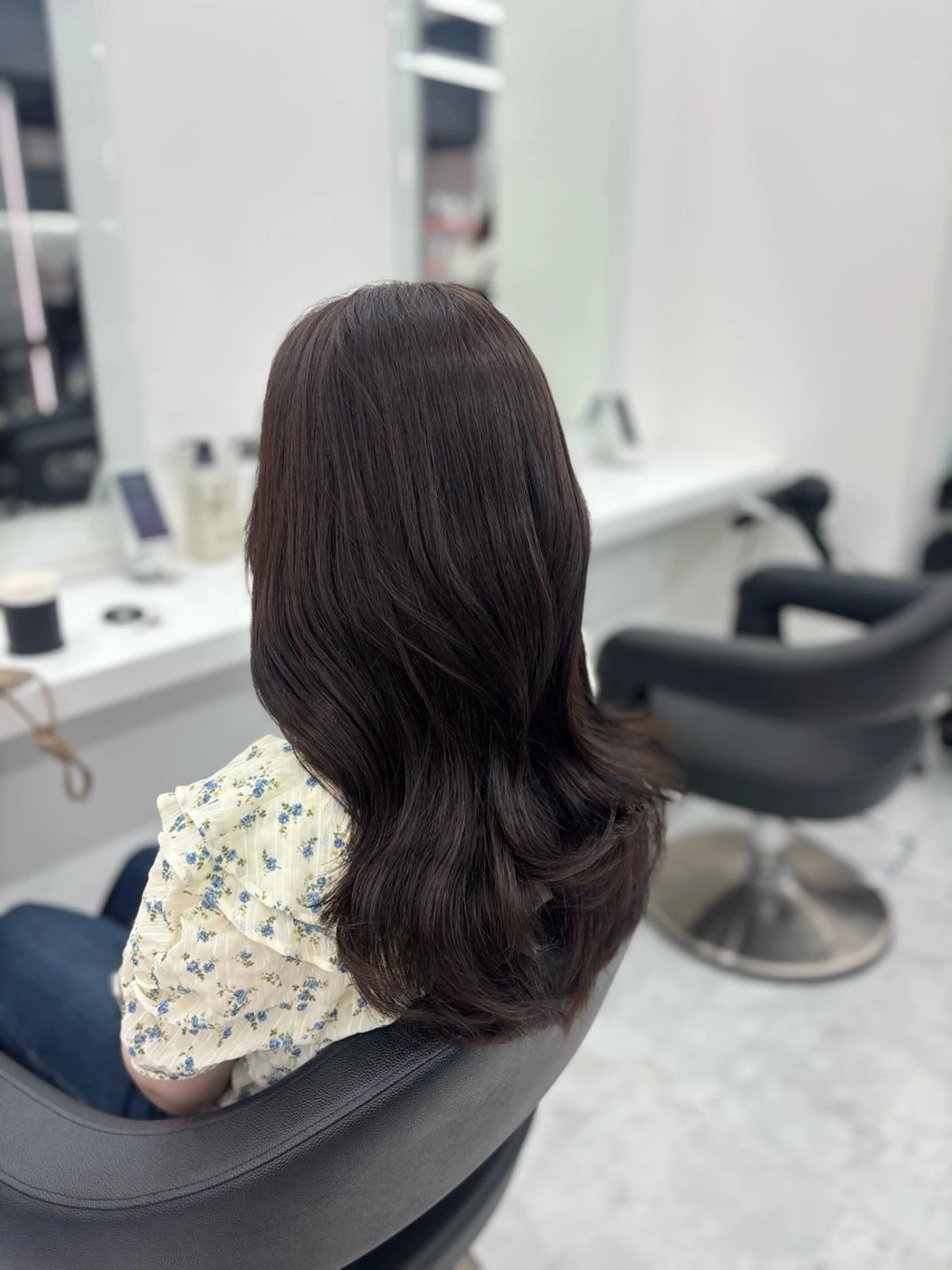 ロング カラー ヘアカラー トリートメント 🤍レイヤー/顔周り /hirari🤍のヘアスタイル