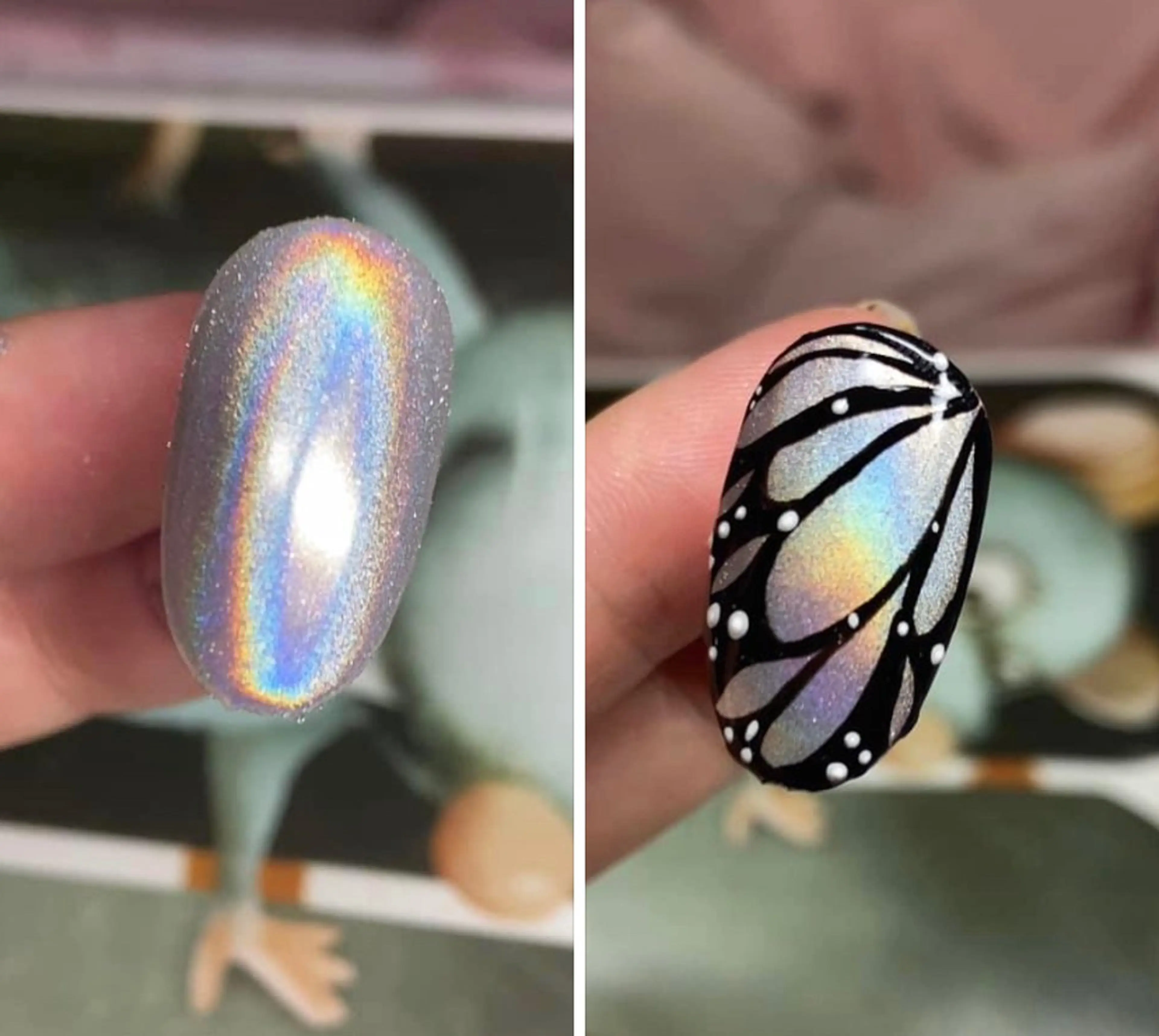 ネイル ミラーネイル HandSnail自宅サロン所属・HandSnail 座間自宅ネイルサロンのネイルデザイン