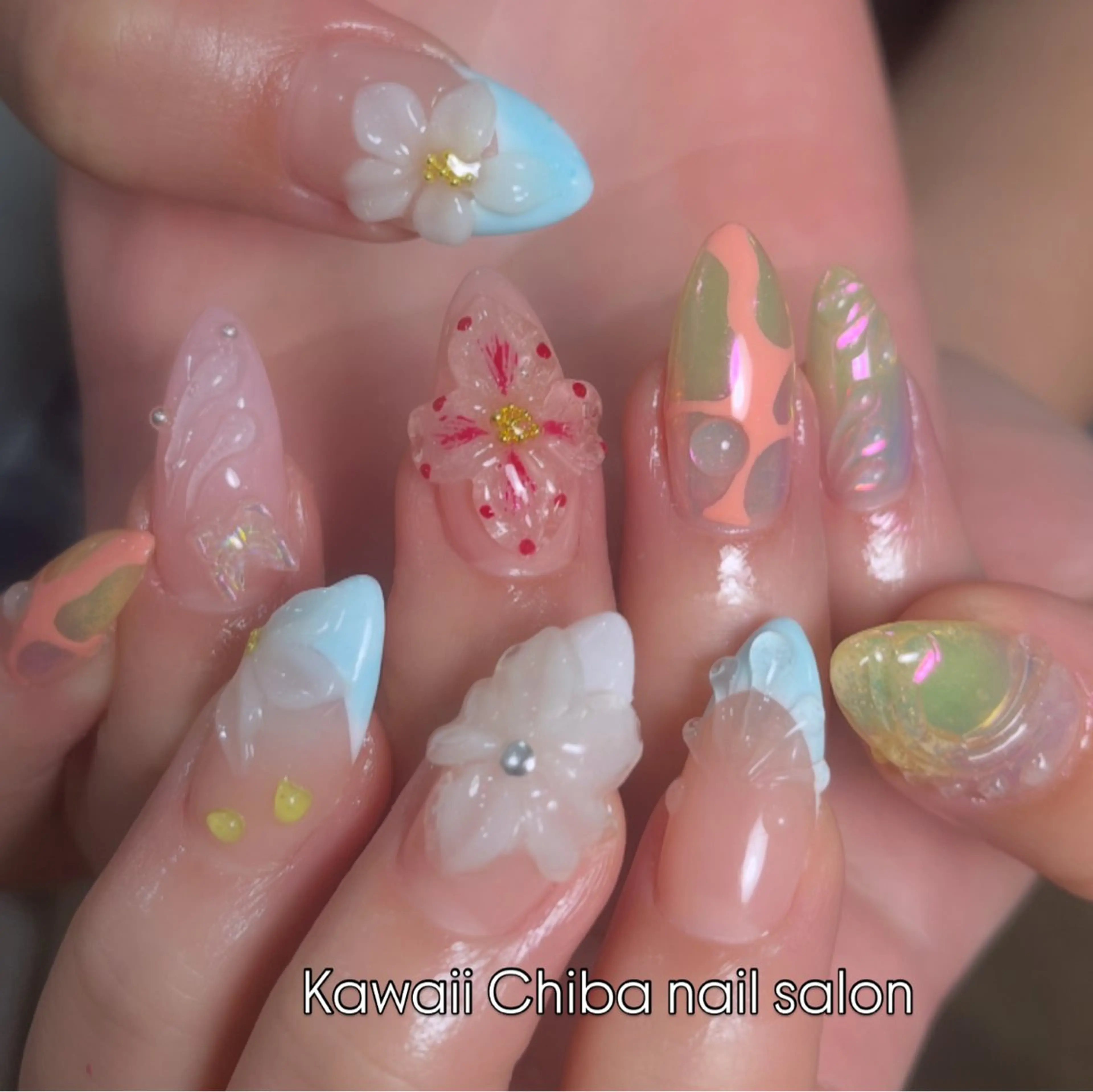 ネイル ハンドネイル ハンドケア Kawaii Chiba nailのネイルデザイン