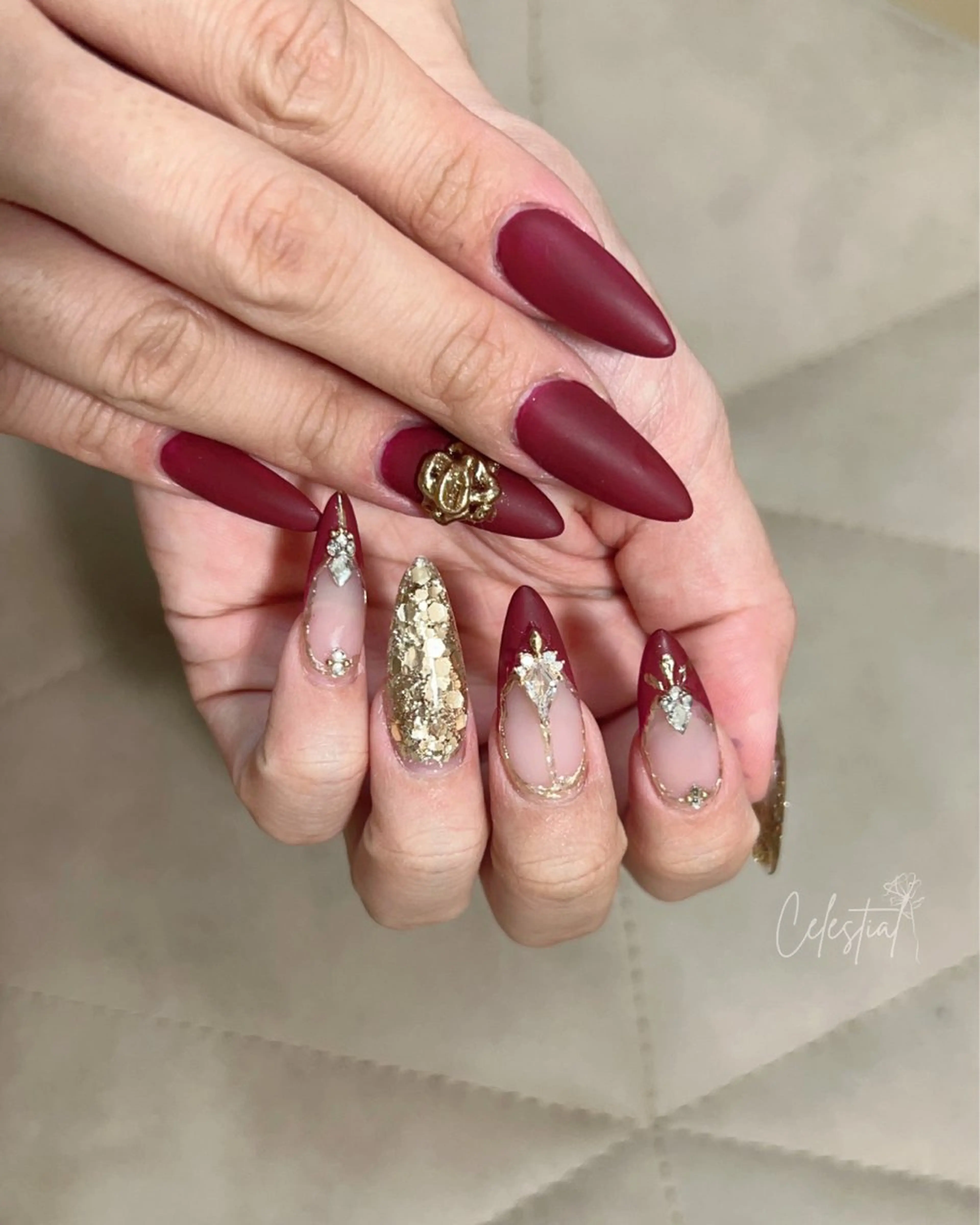 ネイル ハンドネイル Celestial nailのネイルデザイン