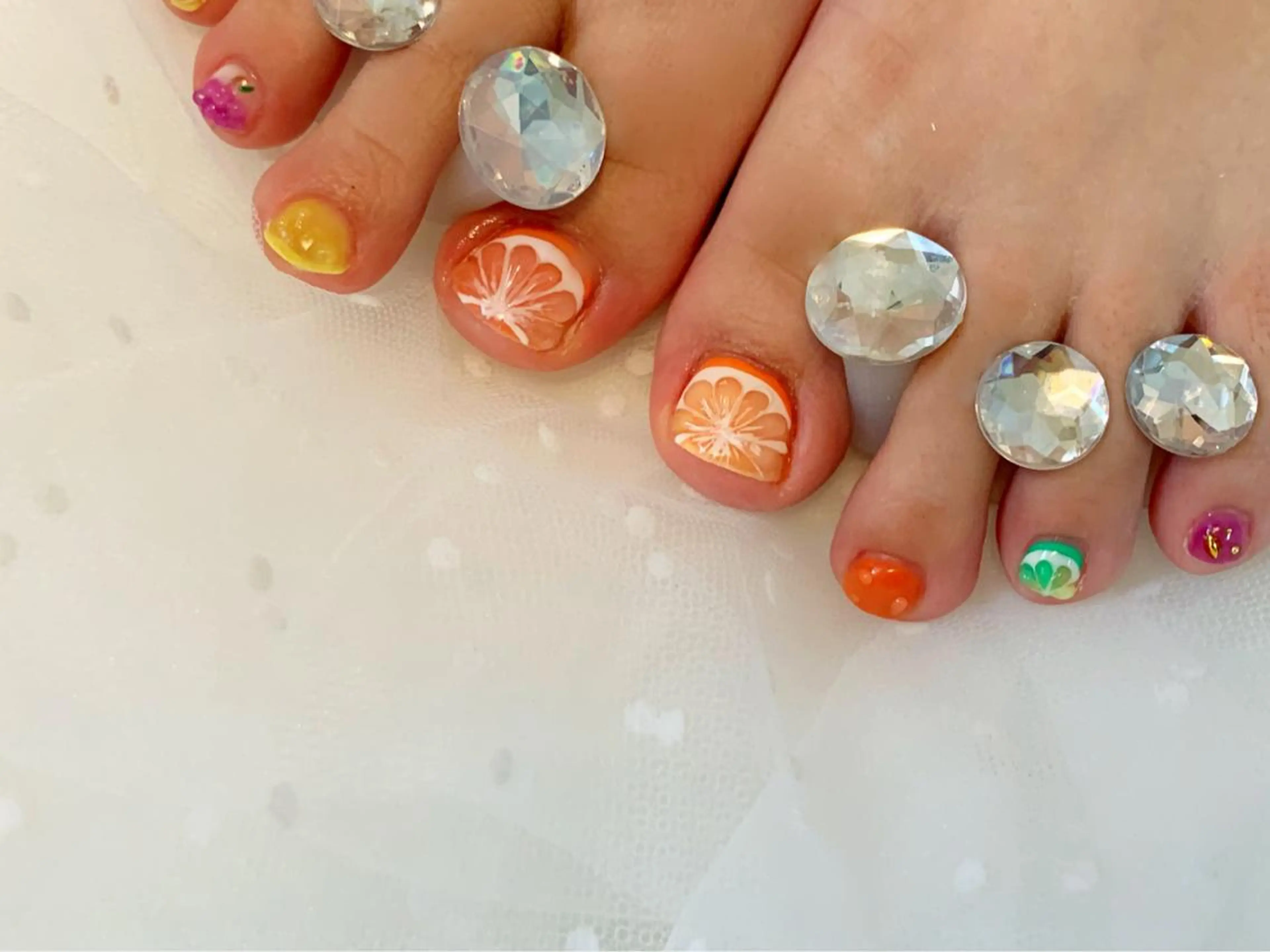 ネイル アートネイル ハンドネイル フットネイル GéRanium Harukaのネイルデザイン