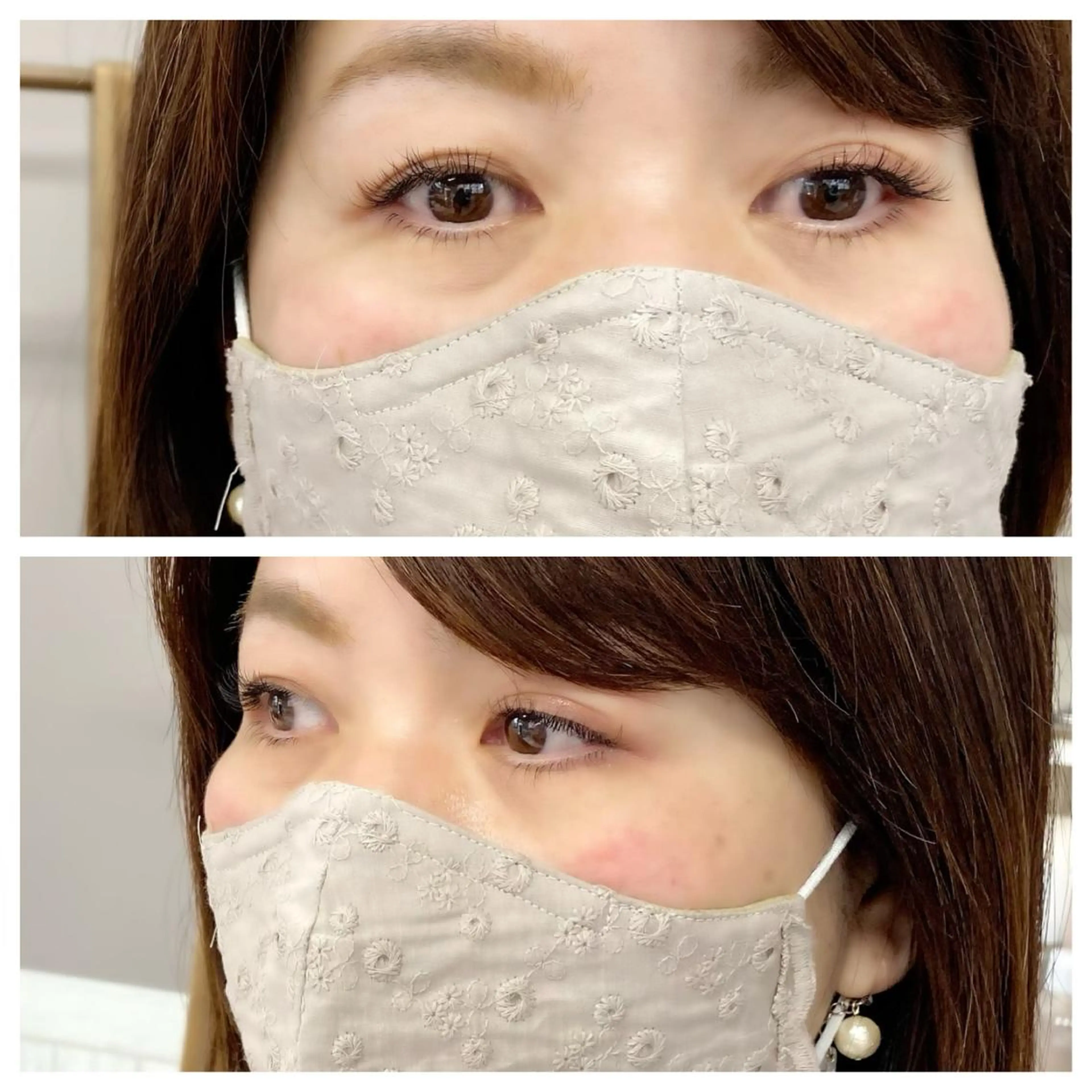 マツエク・マツパ Cカール フラットラッシュ ナチュラル 下まつげエクステ ma-pa所属・ma-pa eye＆hairのマツエク・マツパデザイン