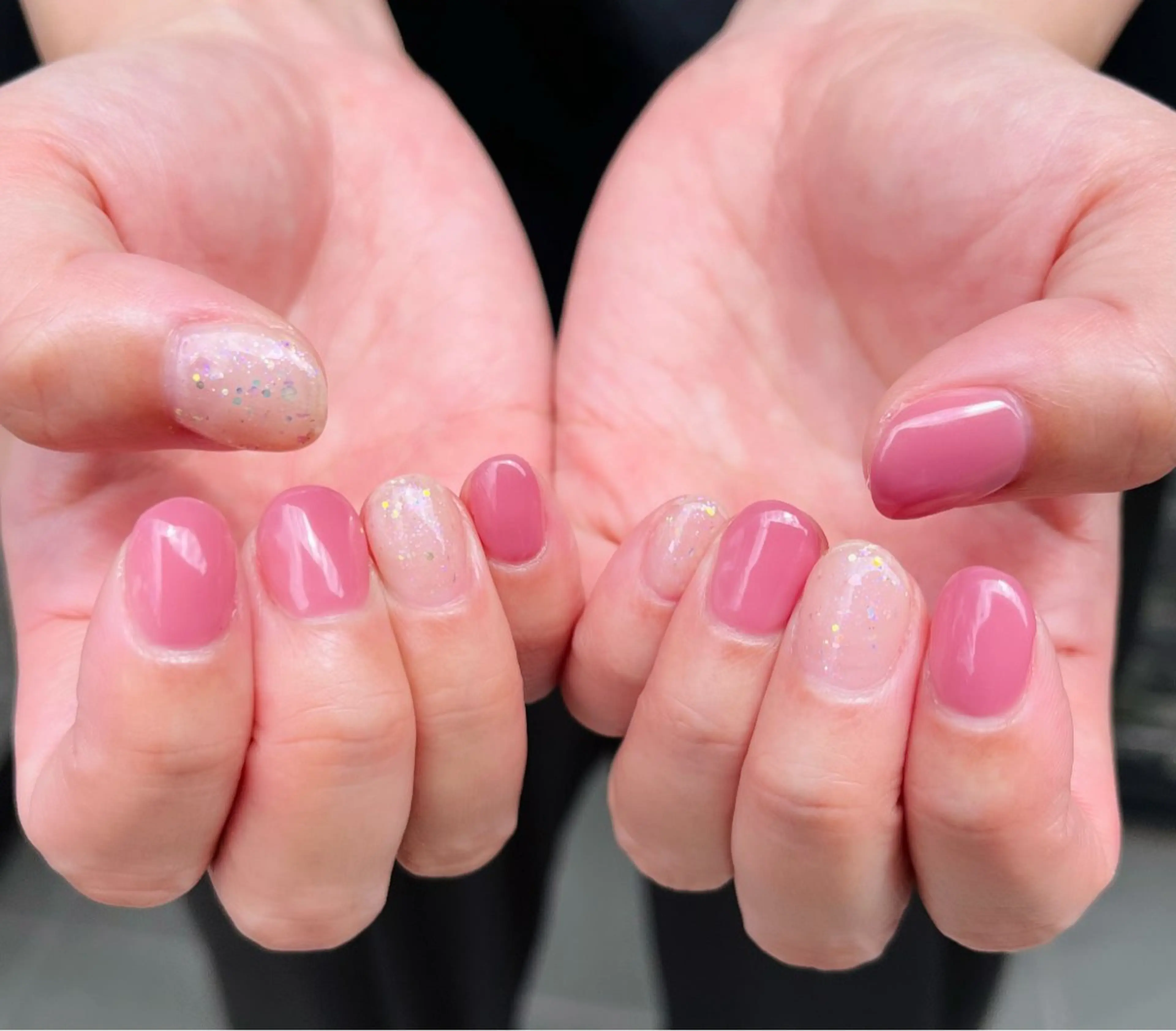 ネイル ワンカラーネイル シンプルネイル ハンドネイル HazeGrass NAILのネイルデザイン