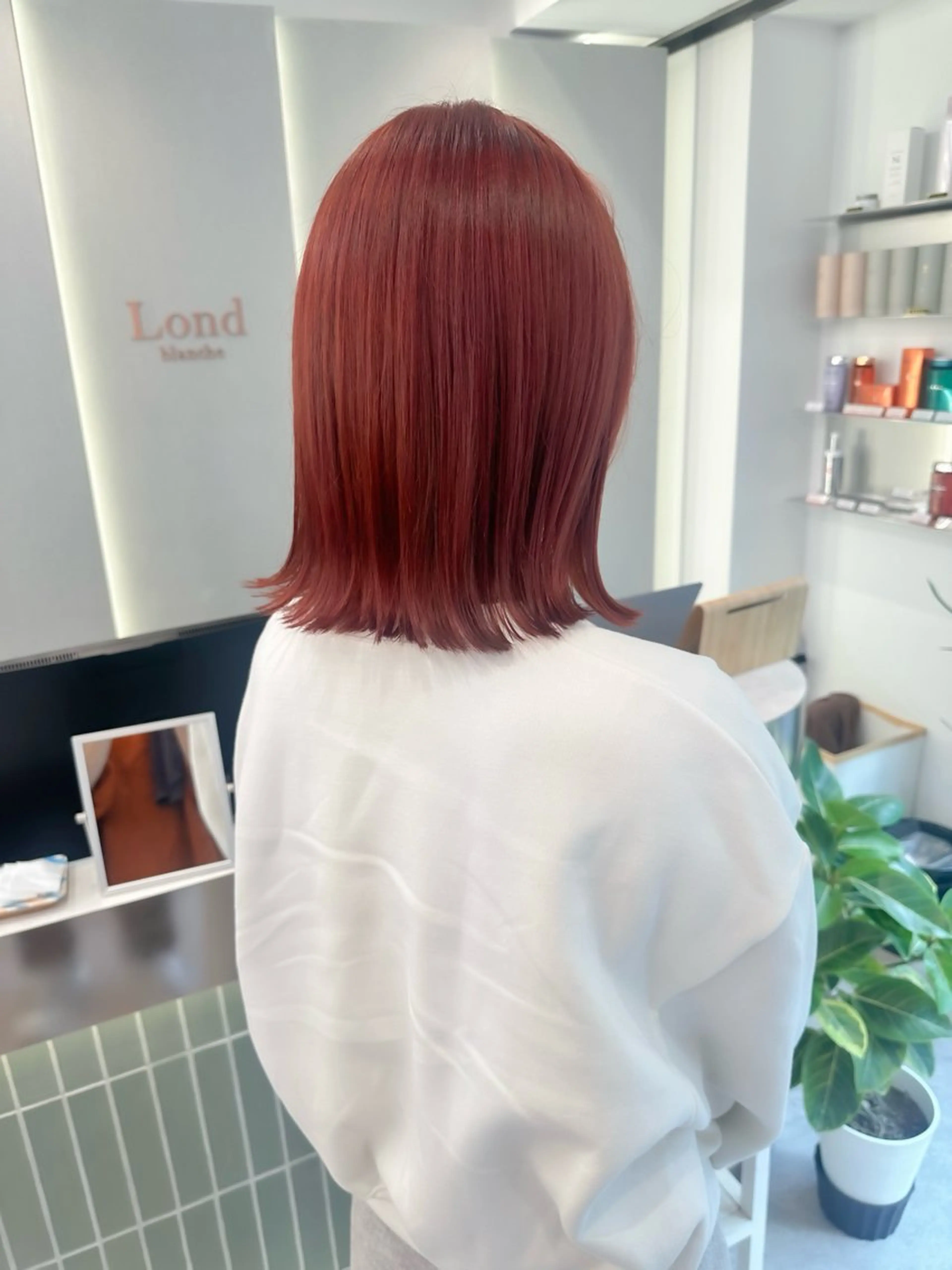 【🍟カラーモデル様🍟】ブリーチ無しWカラー+1step トリートメント🫧の写真