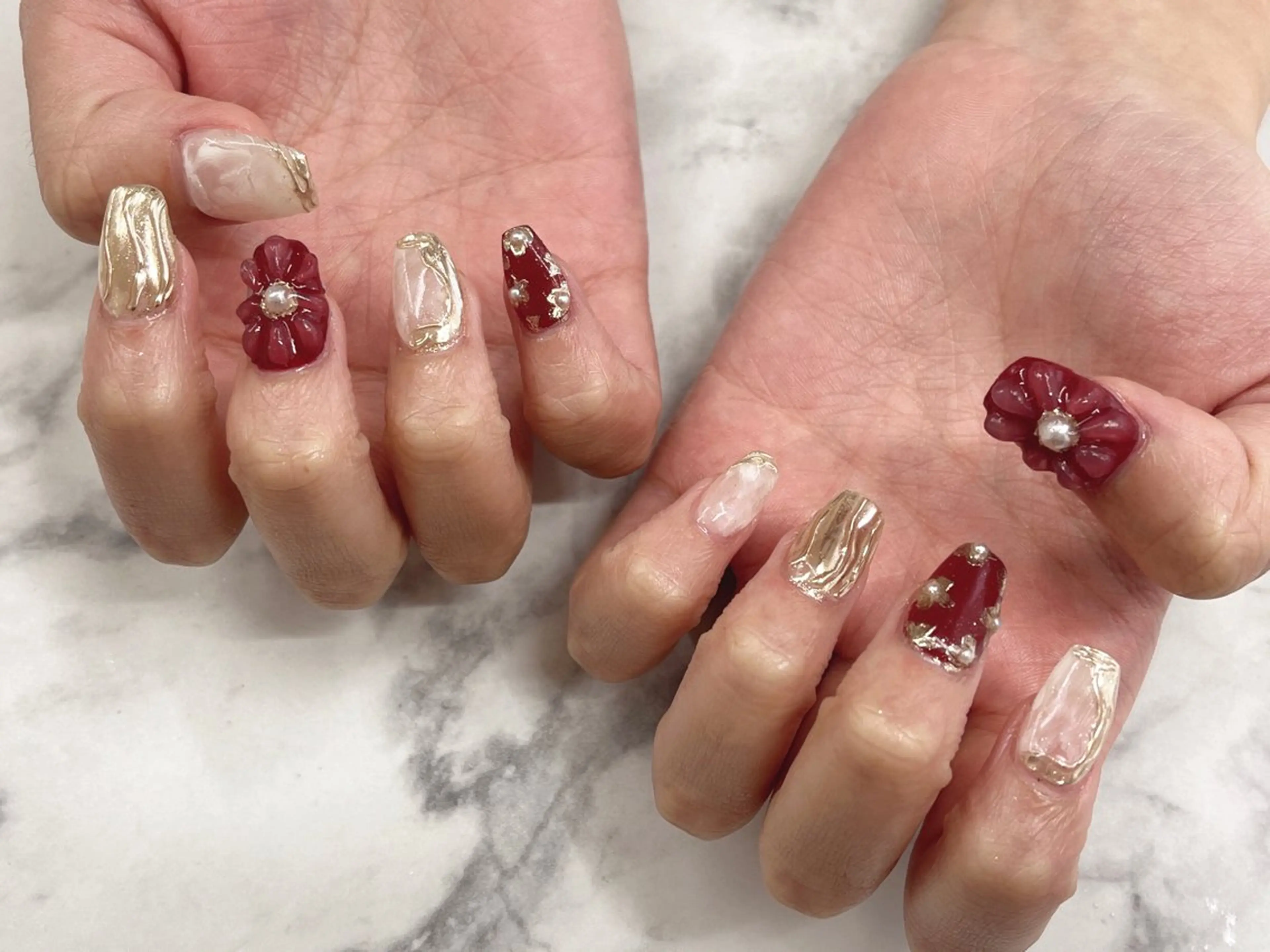 ネイル ハンドネイル ハンドケア Regene ARAKIのネイルデザイン