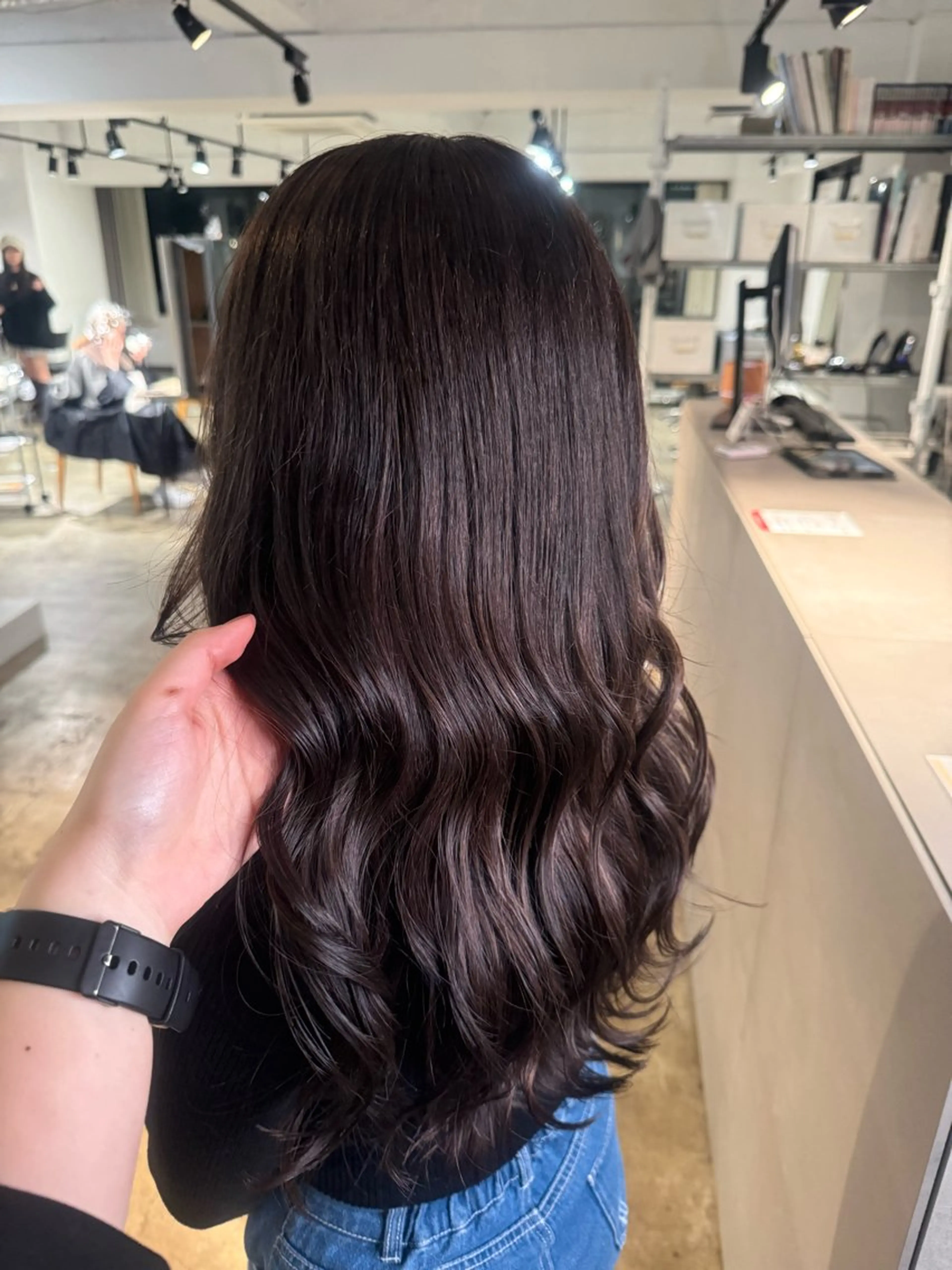 🥨ブリーチなし韓国風カラー+無料トリートメント🥨 /の写真