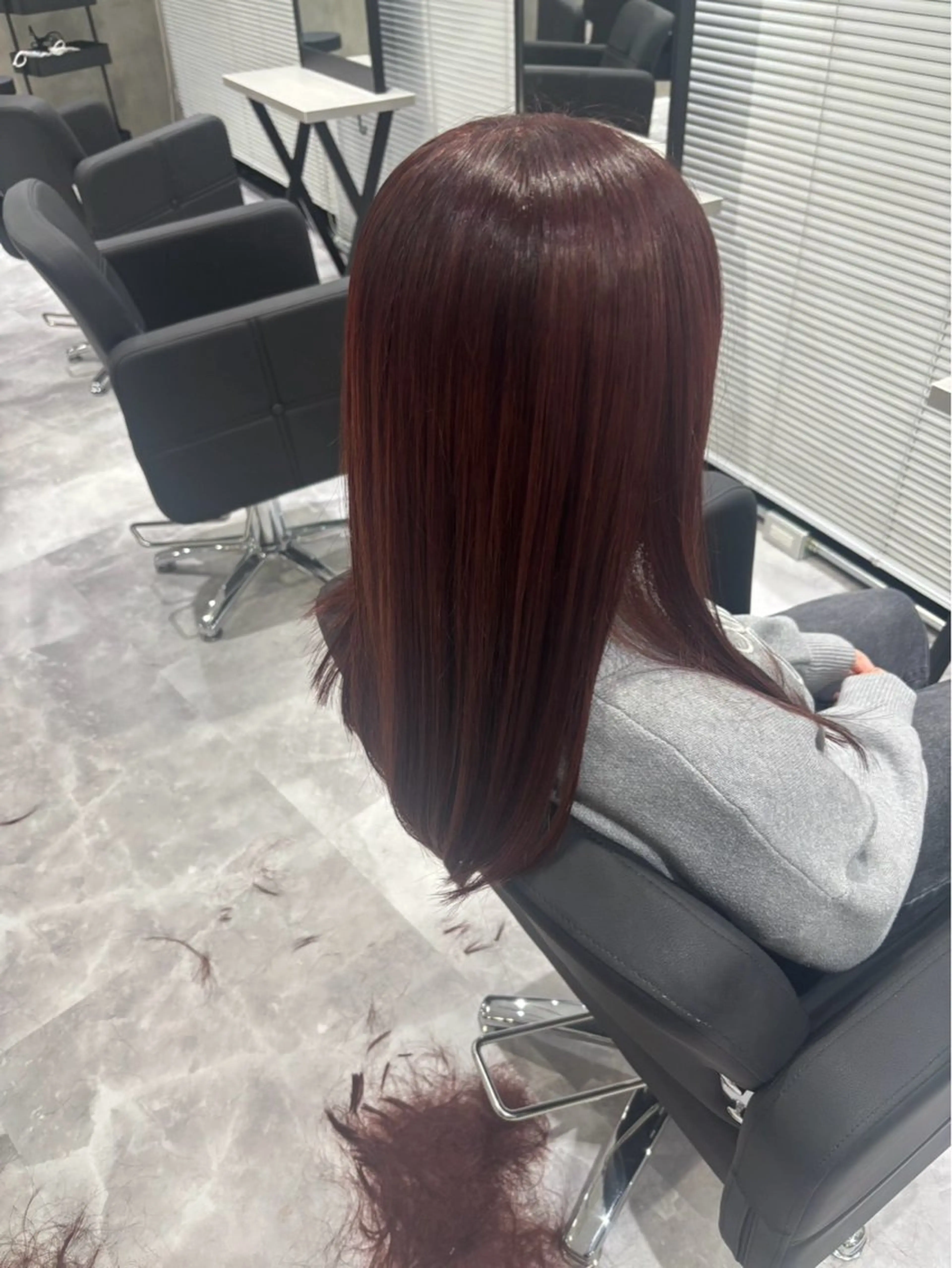 ロング 縮毛矯正 🎨モデル募集中 コユキのヘアスタイル