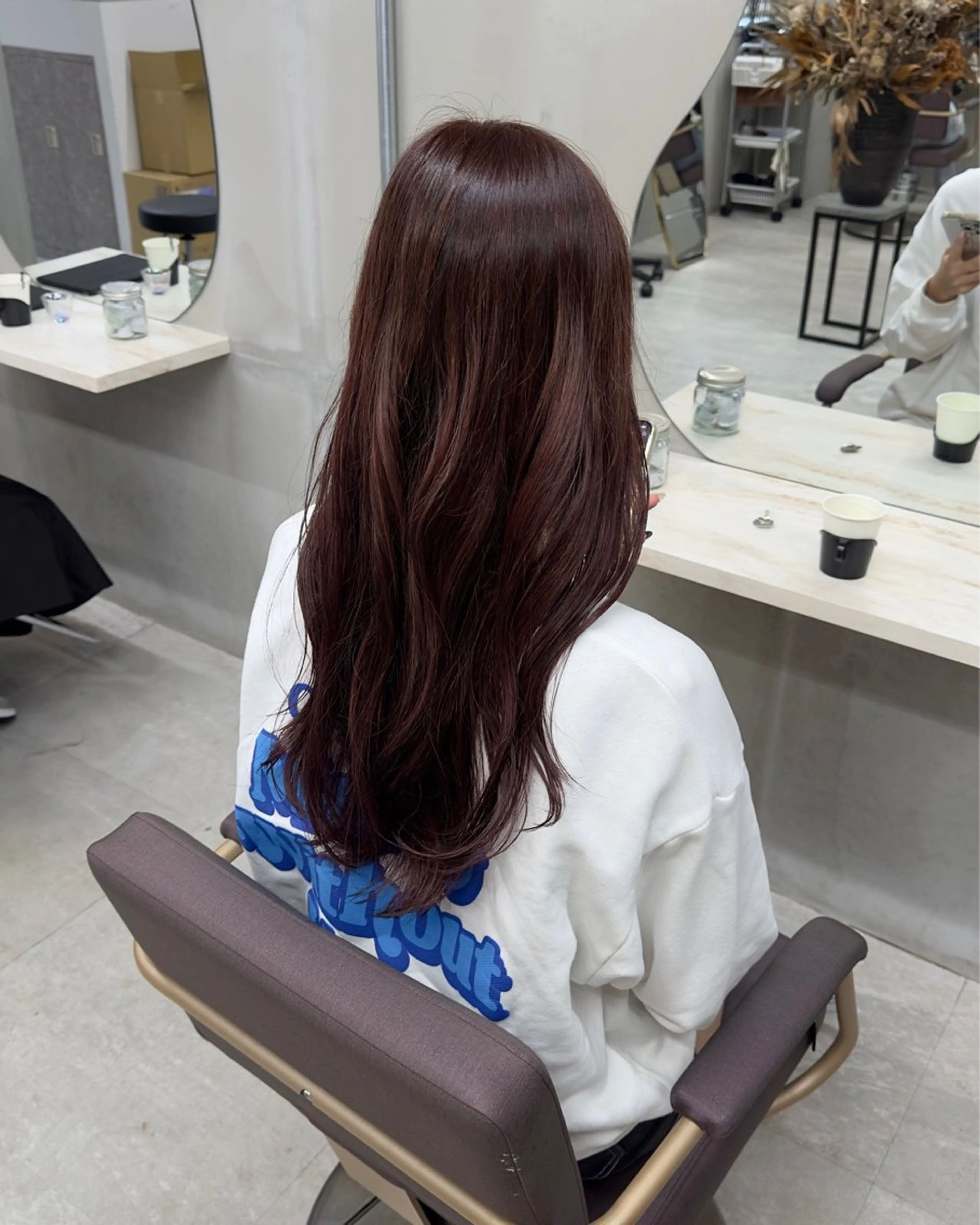 カット➕ワンカラー🤍の写真