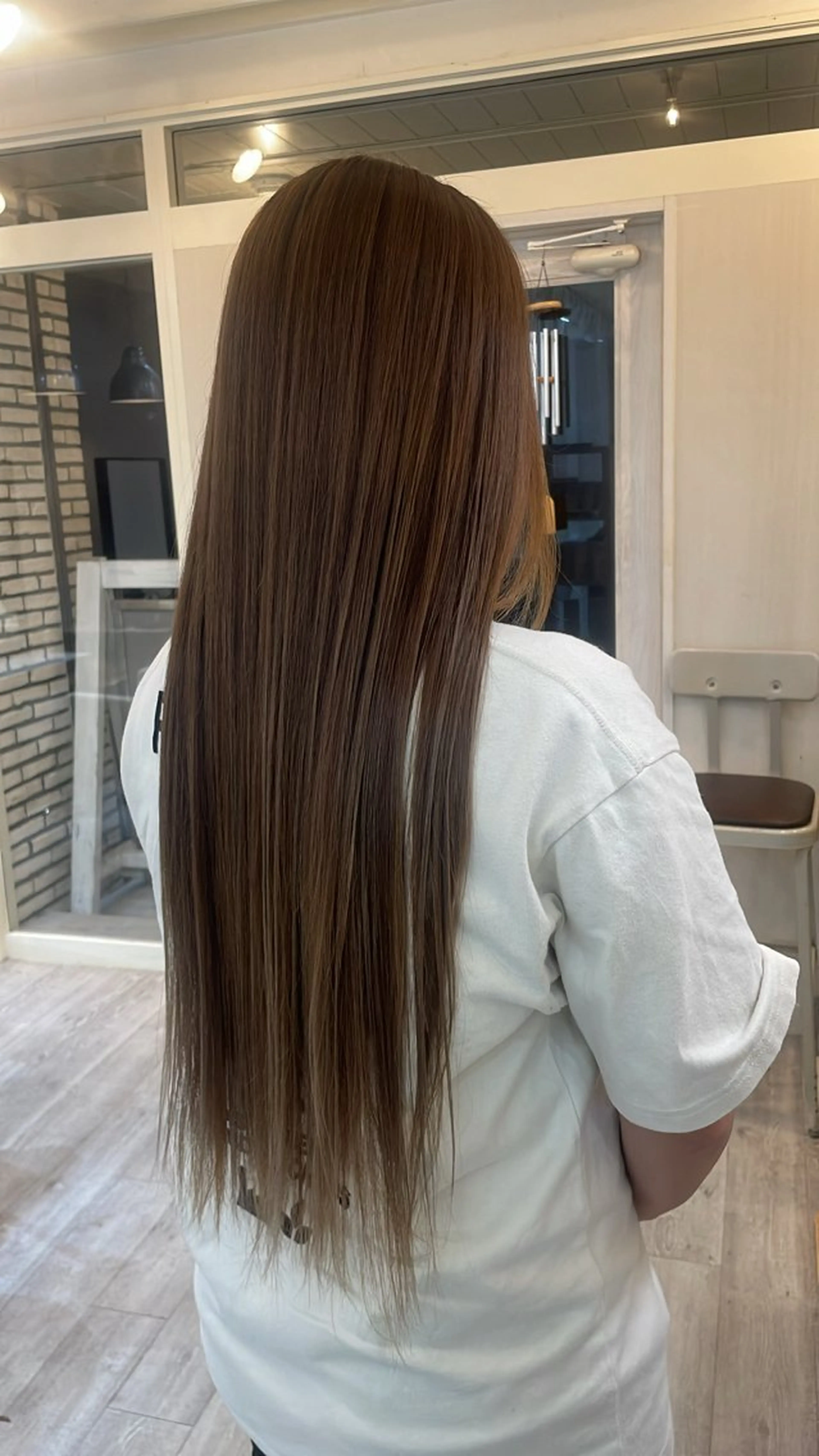 セミロング 縮毛矯正 Raffine所属・MAEDA YUKIのヘアスタイル