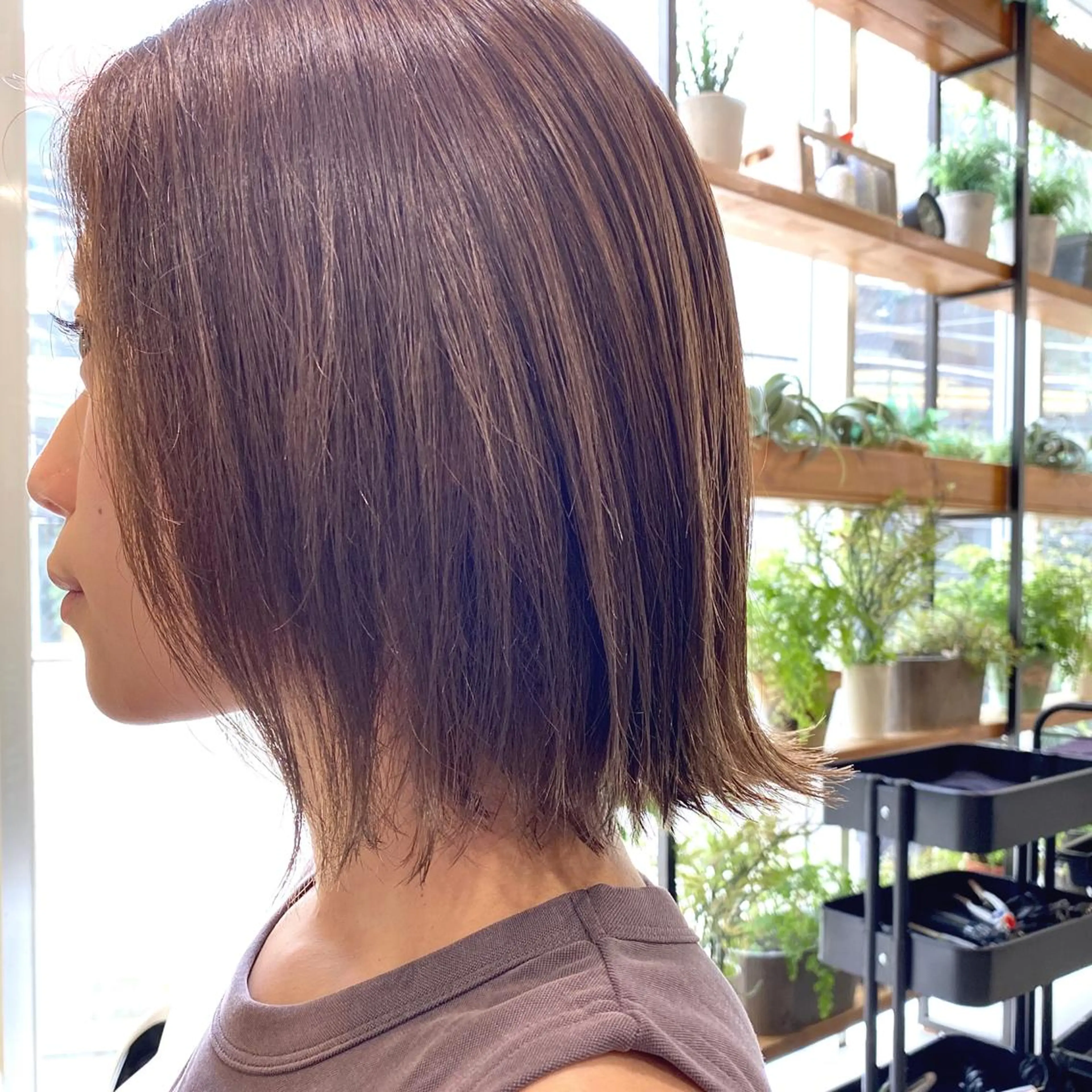 ミディアム カラー ヘアアレンジ 【ダメージレス施術】 【透明感】北村 拓也のヘアスタイル