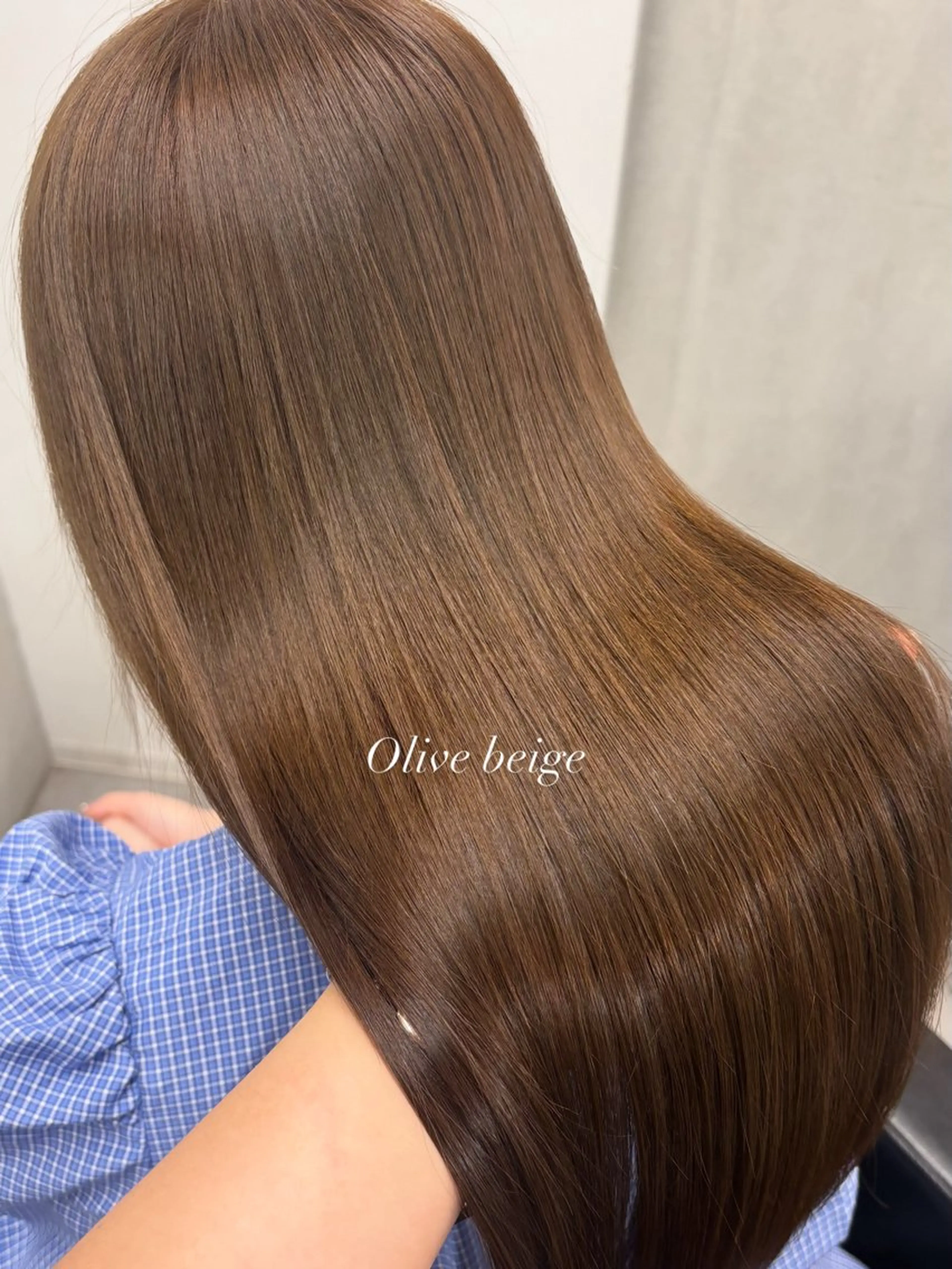 艶髪ワンカラー+ストレートorコテ巻き仕上げ🎀の写真