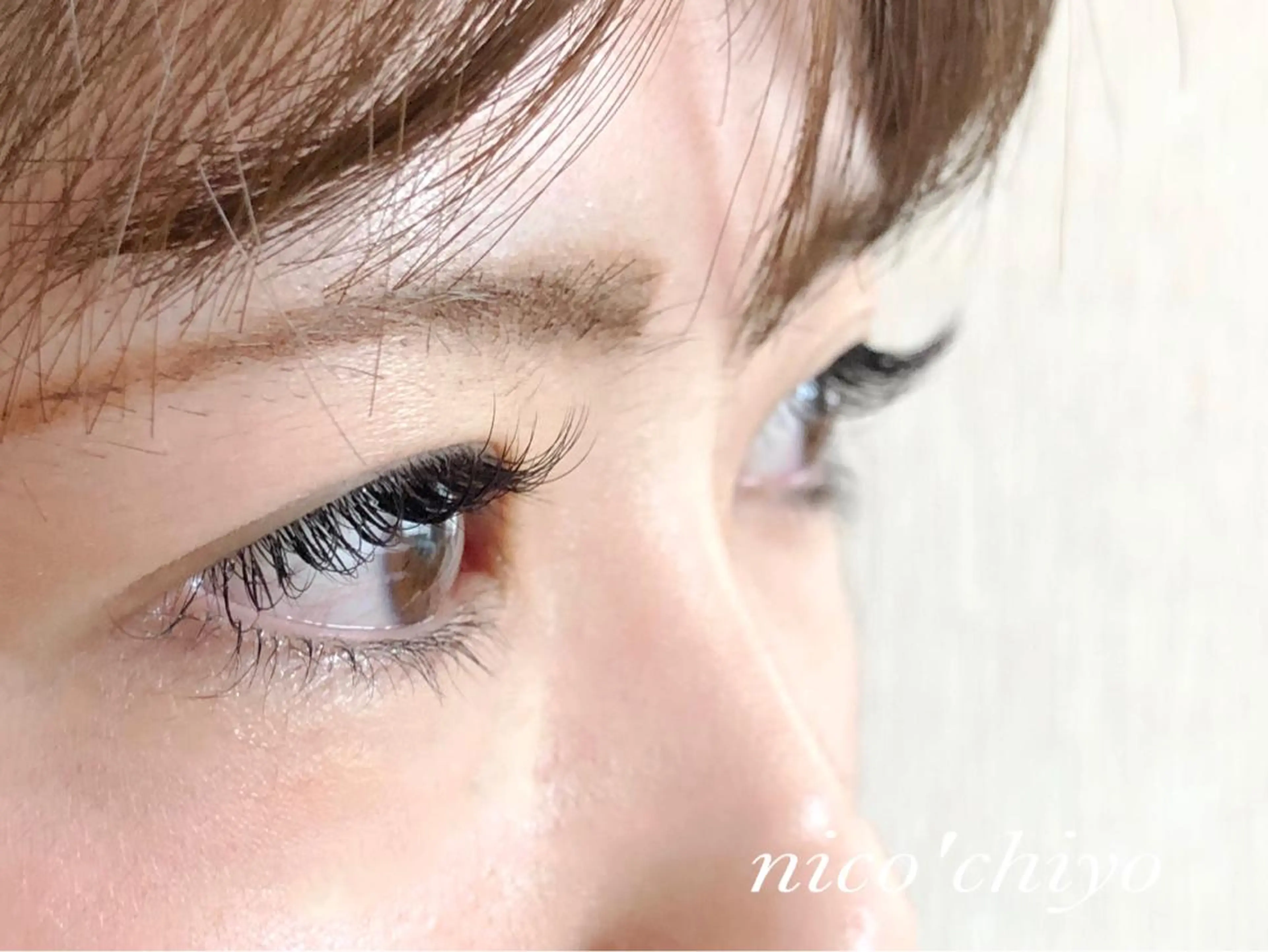 【最新マツエク】LEDまつ毛エクステ 80本の写真