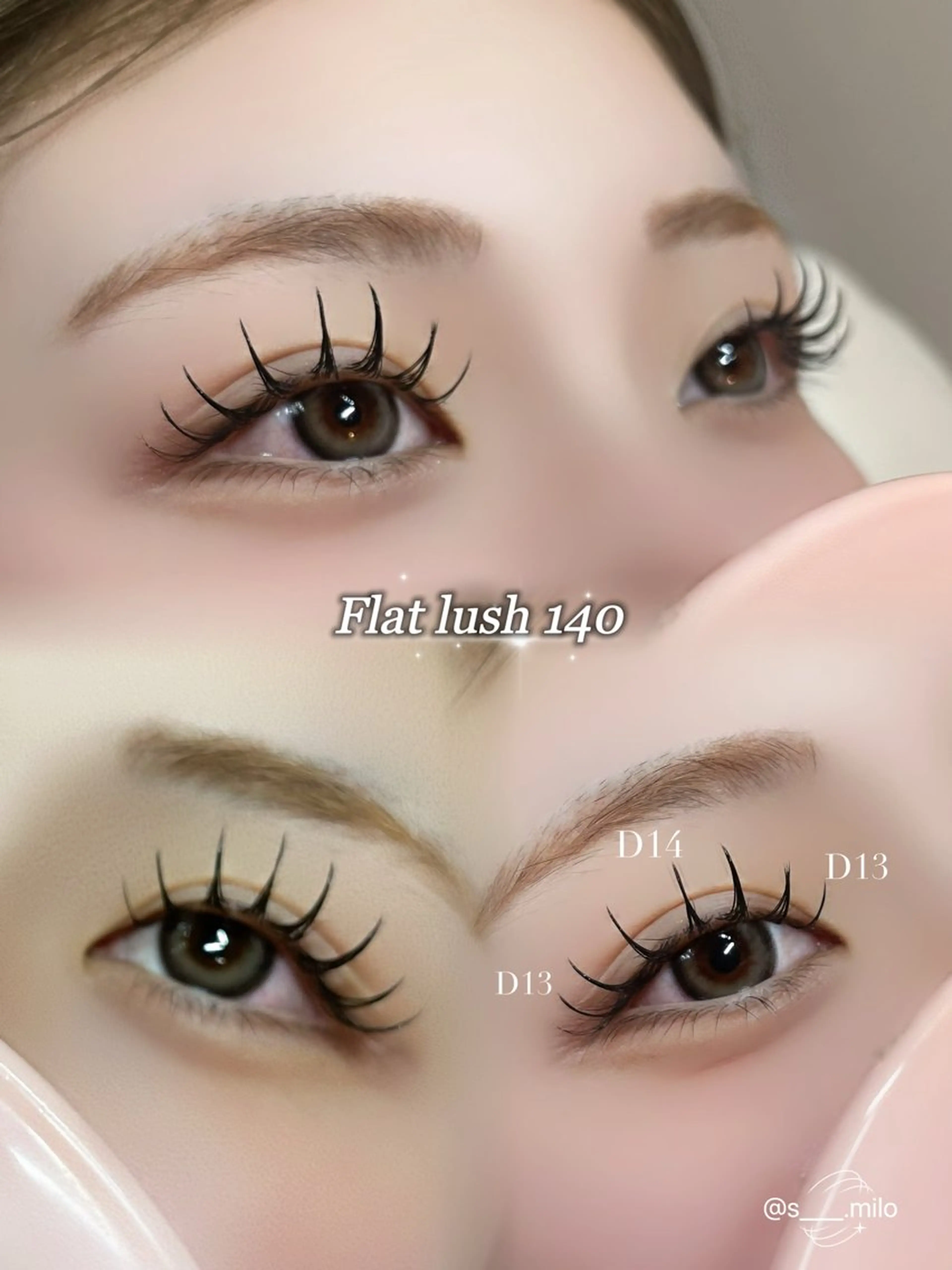 マツエク・マツパ 💫 Milo SONA 💫のマツエク・マツパデザイン