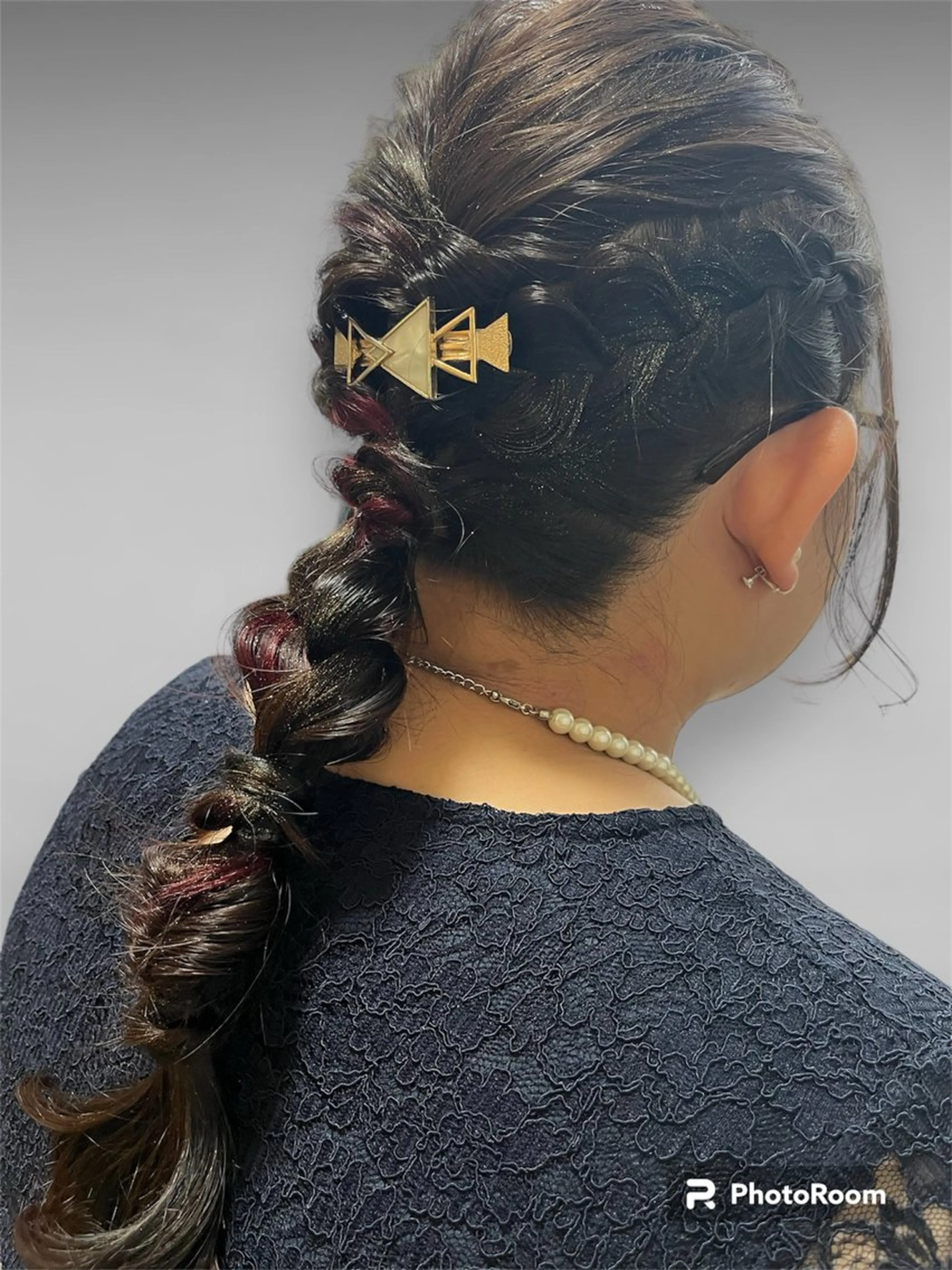 ロング ヘアアレンジ 鈴木 結のヘアスタイル