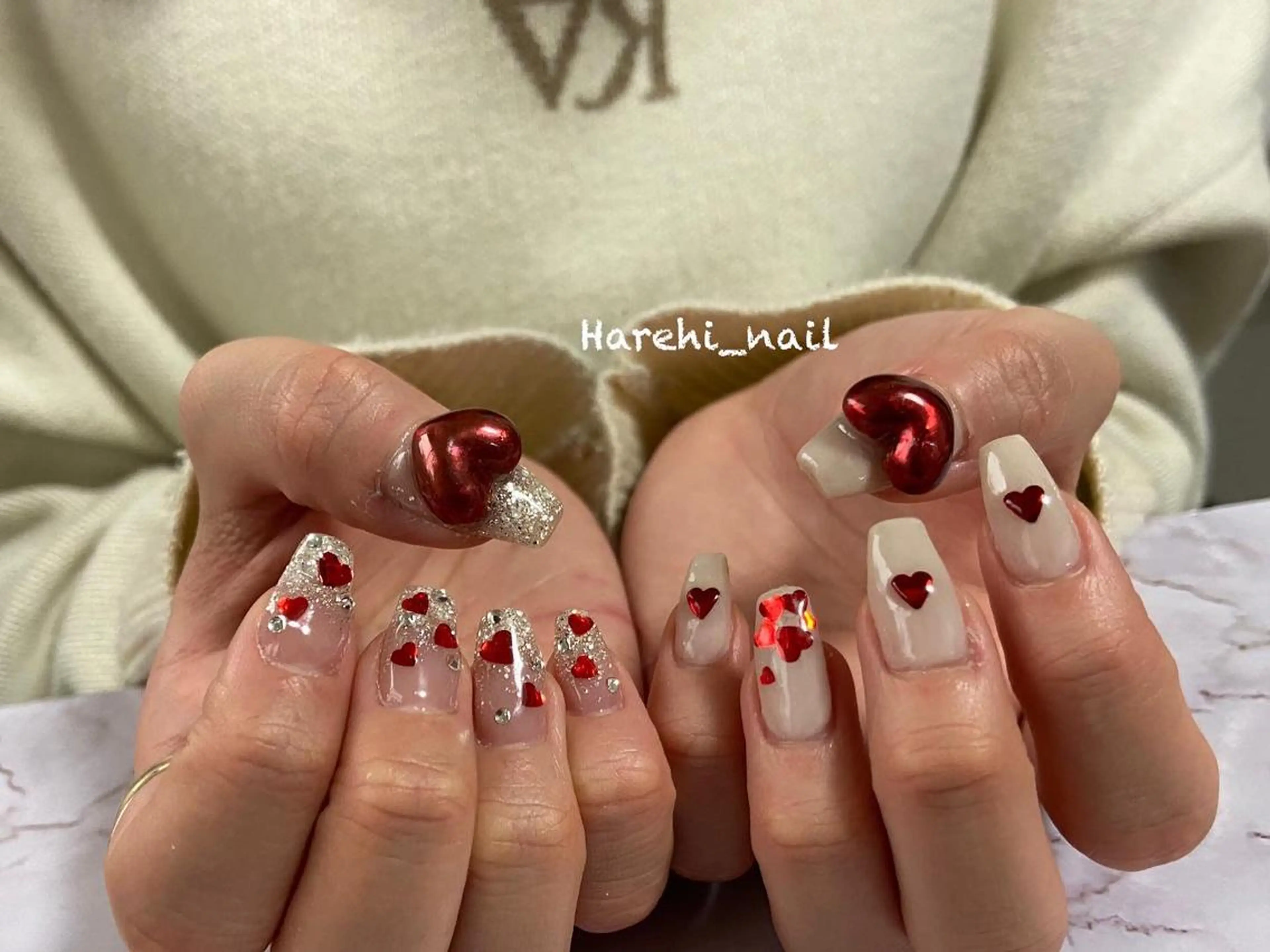 ネイル ハンドネイル Harehi_ nailのネイルデザイン