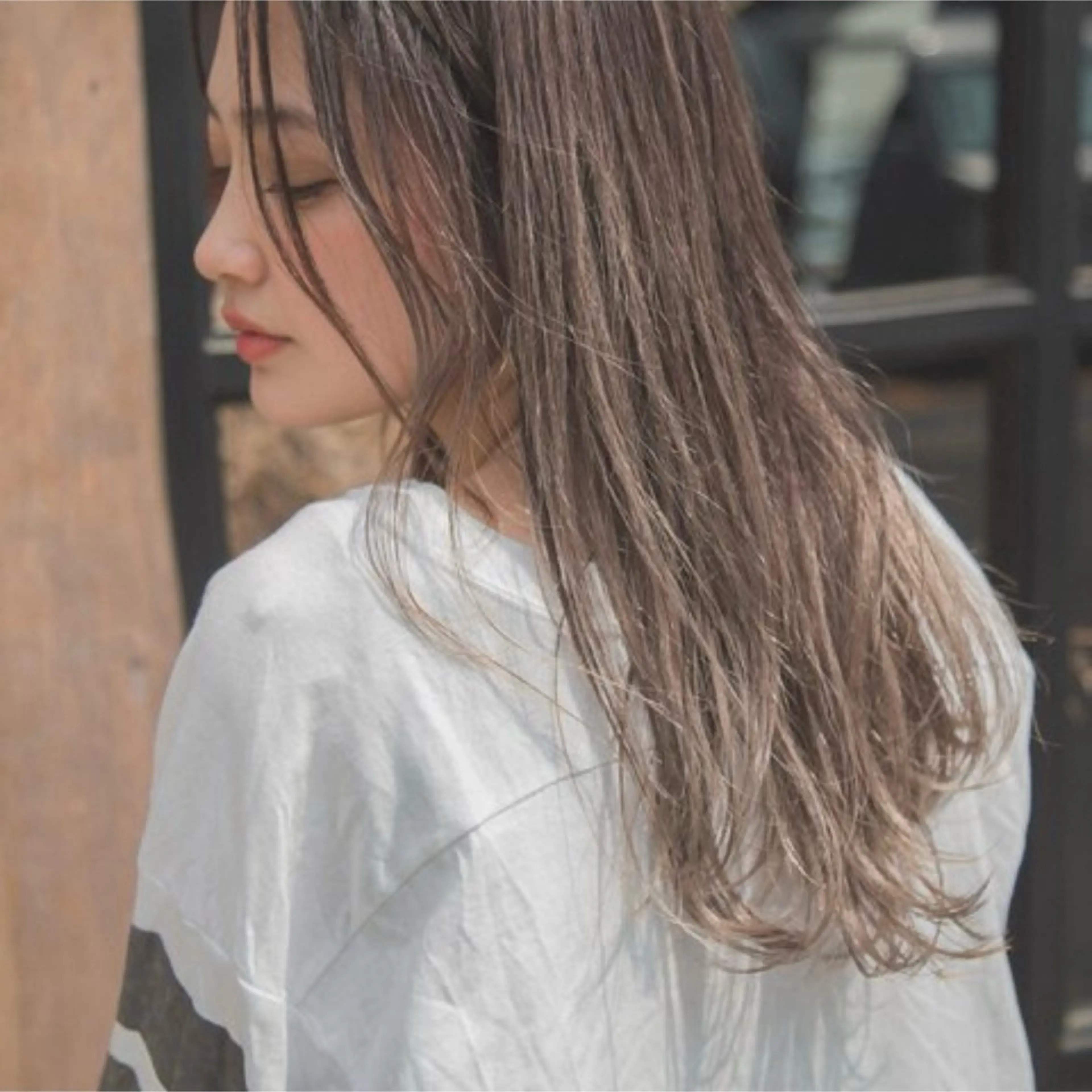 カラー 小西冬馬  髪質改善 縮毛矯正 艶カラーのヘアスタイル