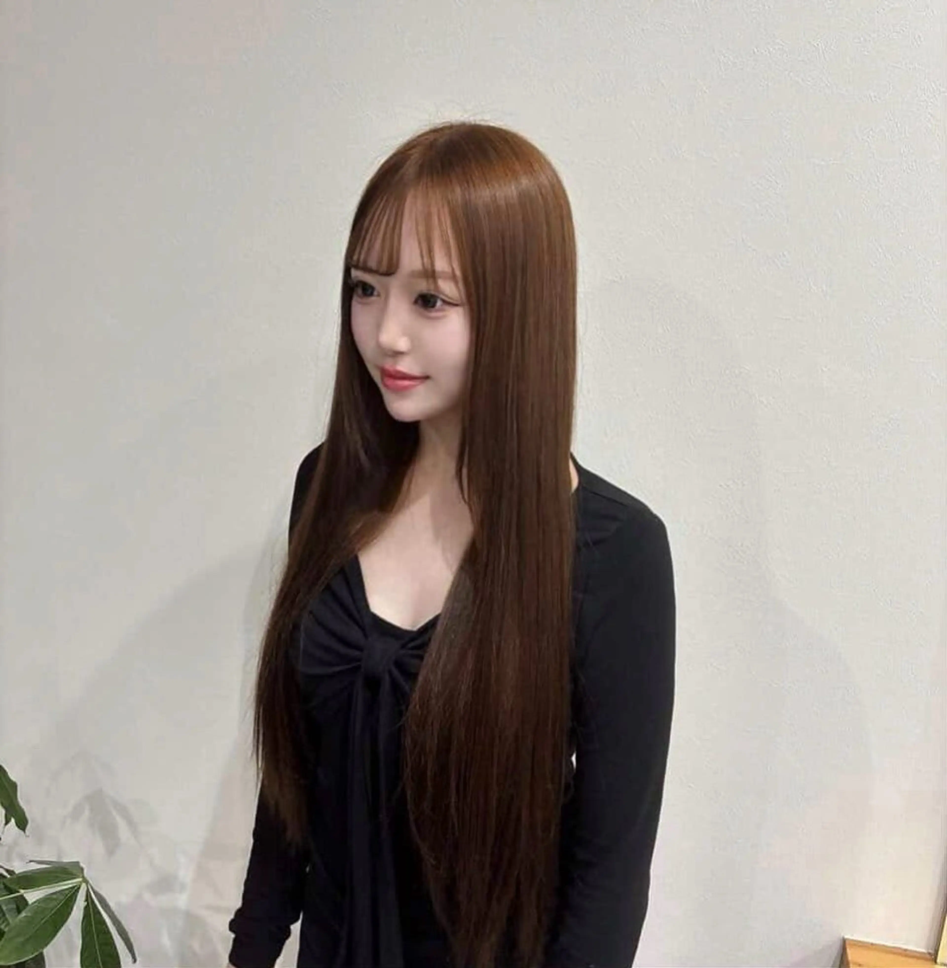 カラー ブリーチ ブリーチなしカラー ヘアカラー LUMINOUS所属・Chika -Luminous-のヘアスタイル