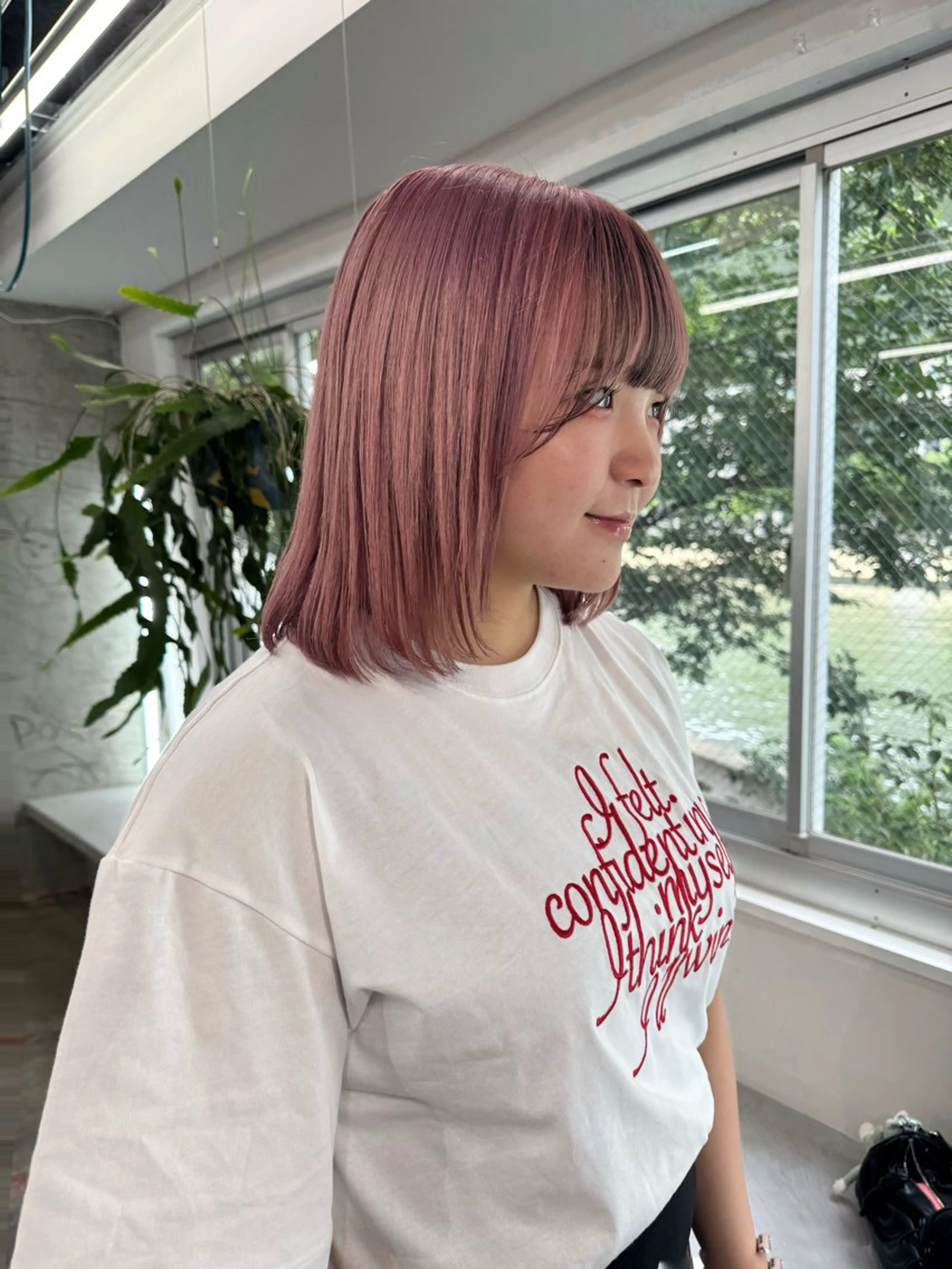 ミディアム カラー パーマ ヘアアレンジ メンズ 心斎橋美容室 Junのヘアスタイル