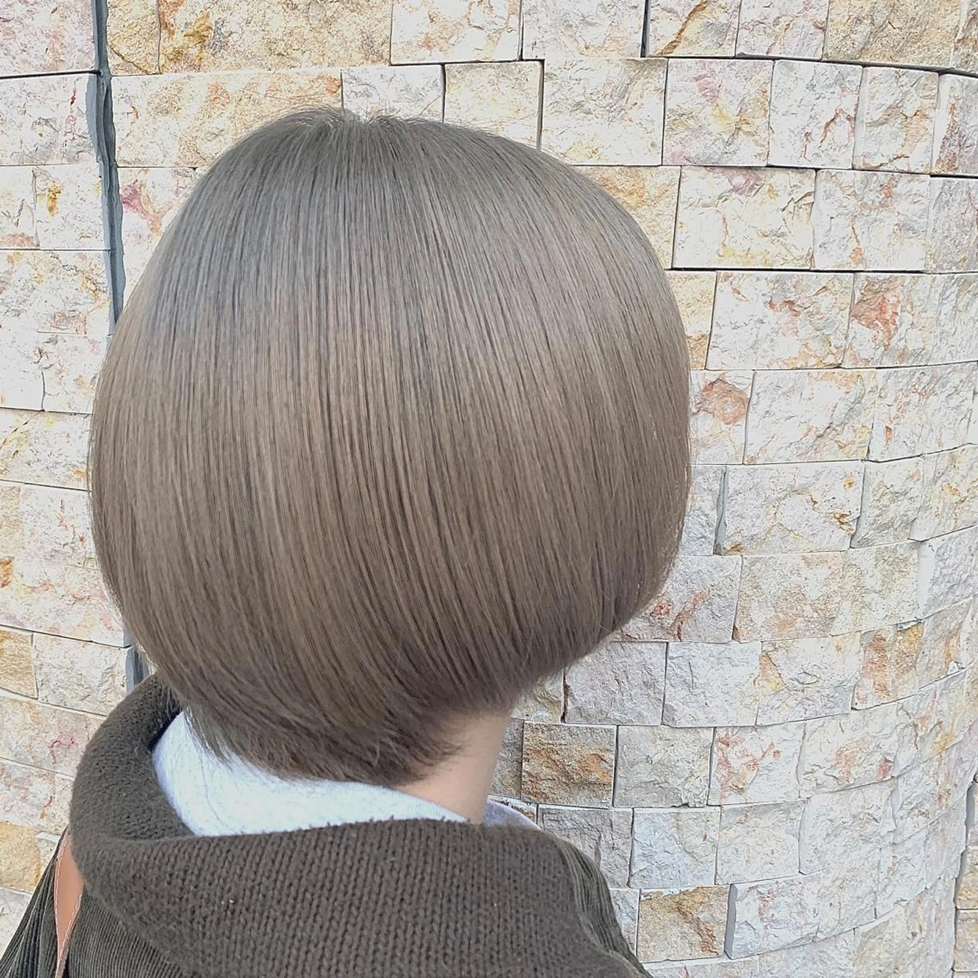 ショート カラー 🌿nudeカラー/ レイヤー/藤原🌿のヘアスタイル