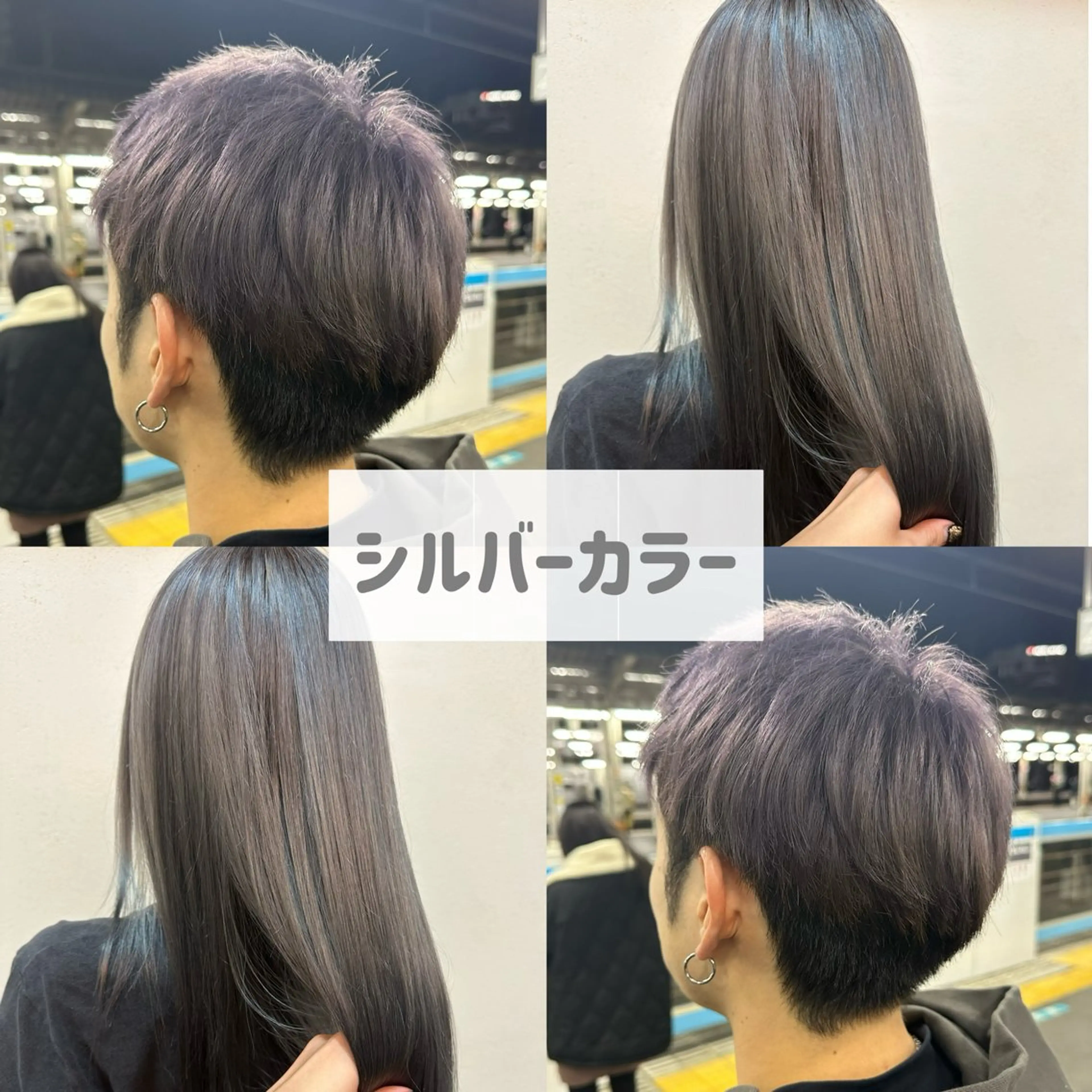 カラー 🍊暖色/ボブ chihiro🌼ོのヘアスタイル