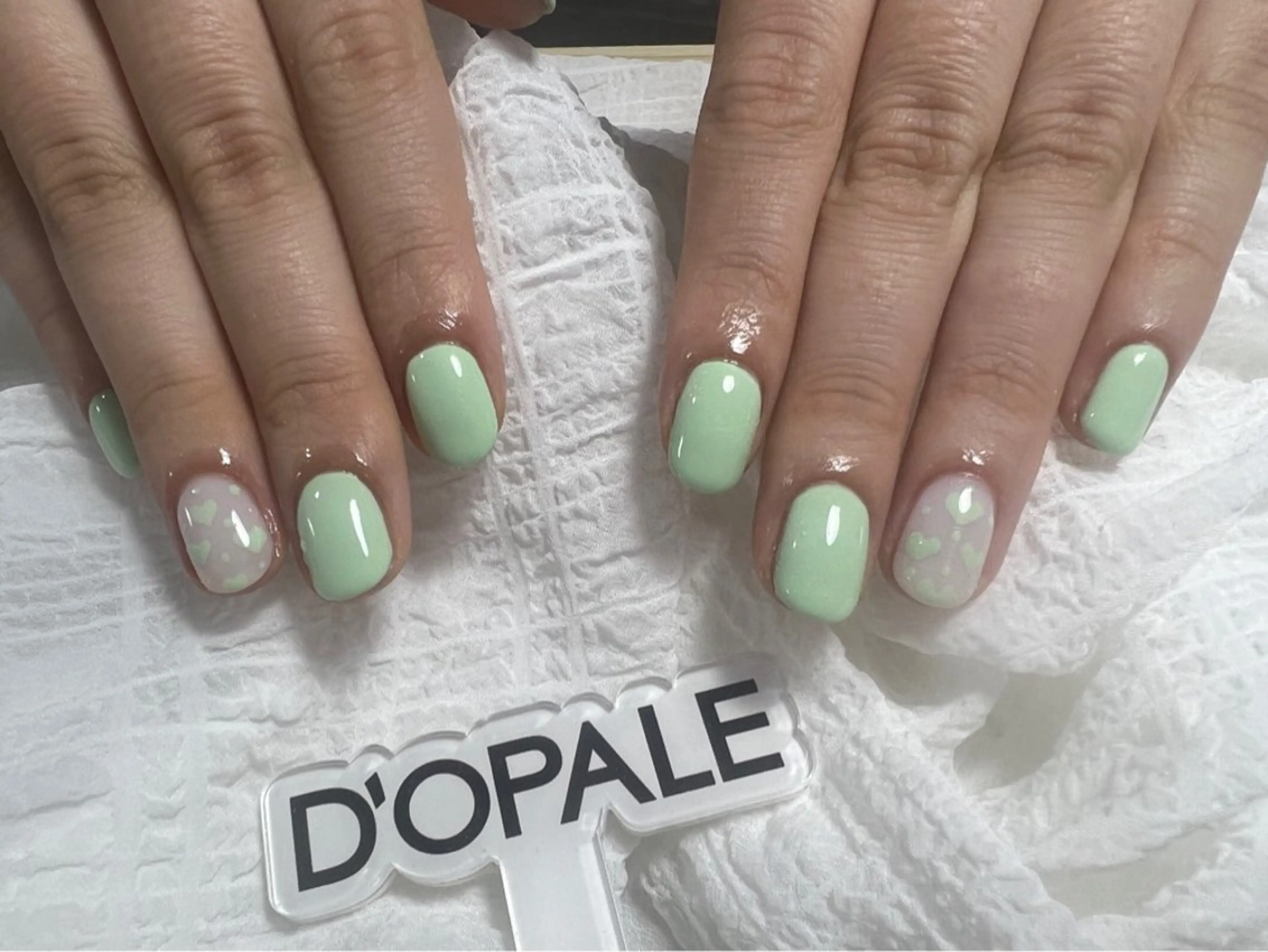 ネイル ハンドネイル 長さ出し専門店 上野店サロンのネイルデザイン