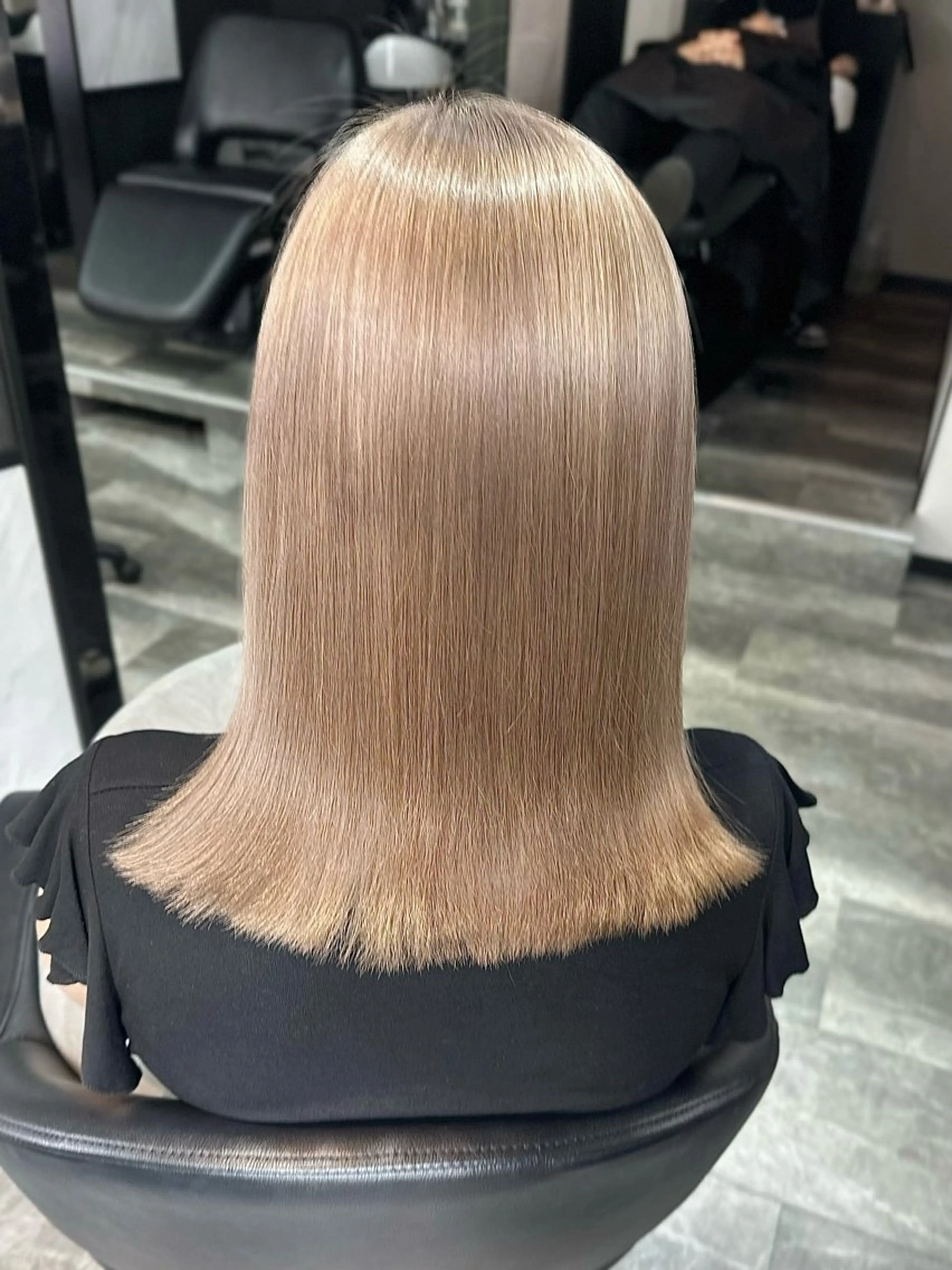 ロング カラー ヘアカラー トリートメント 近藤千翔🩵 髪質改善Periodのエステ・リラクイメージ