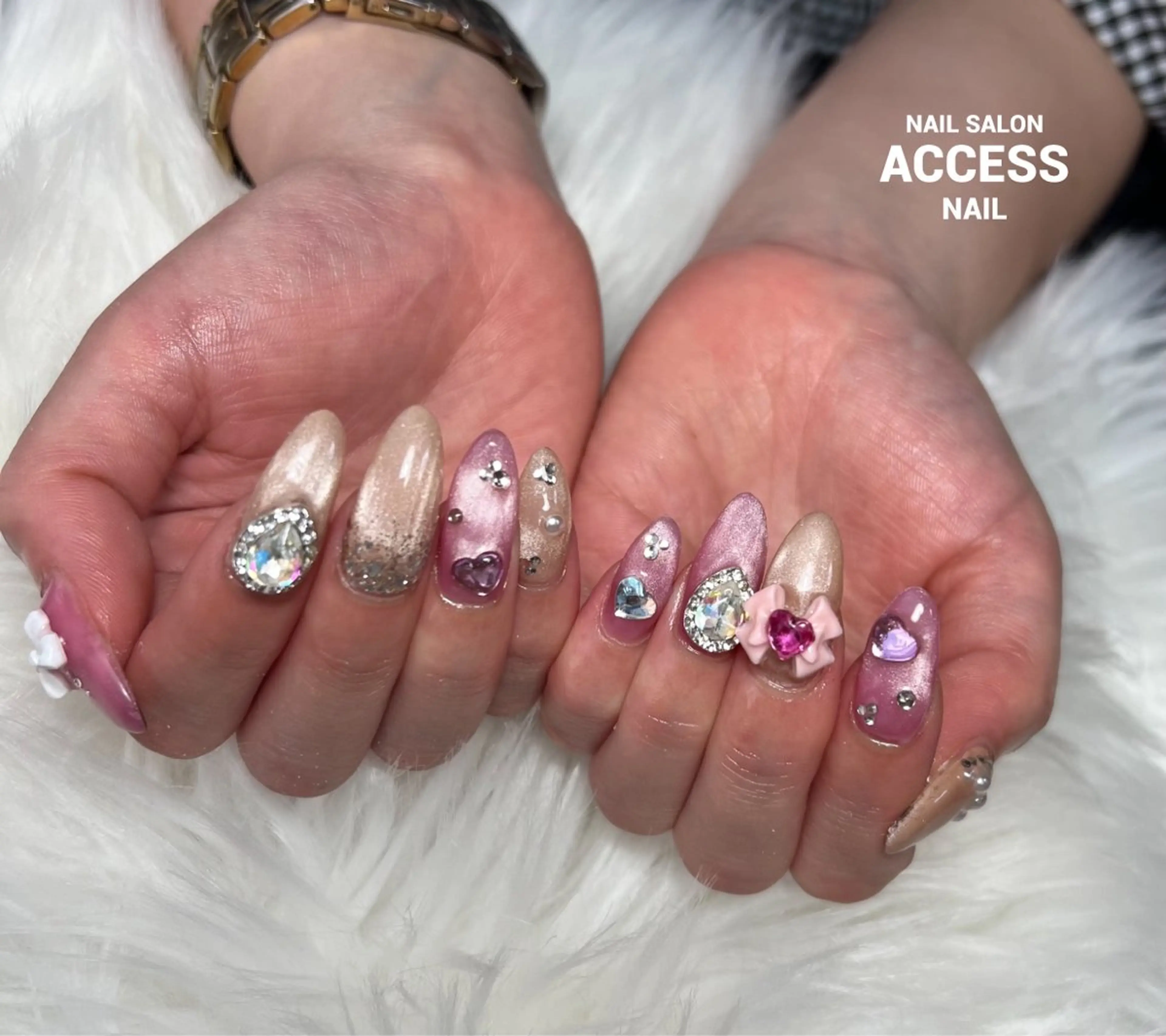 ネイル access nailのネイルデザイン