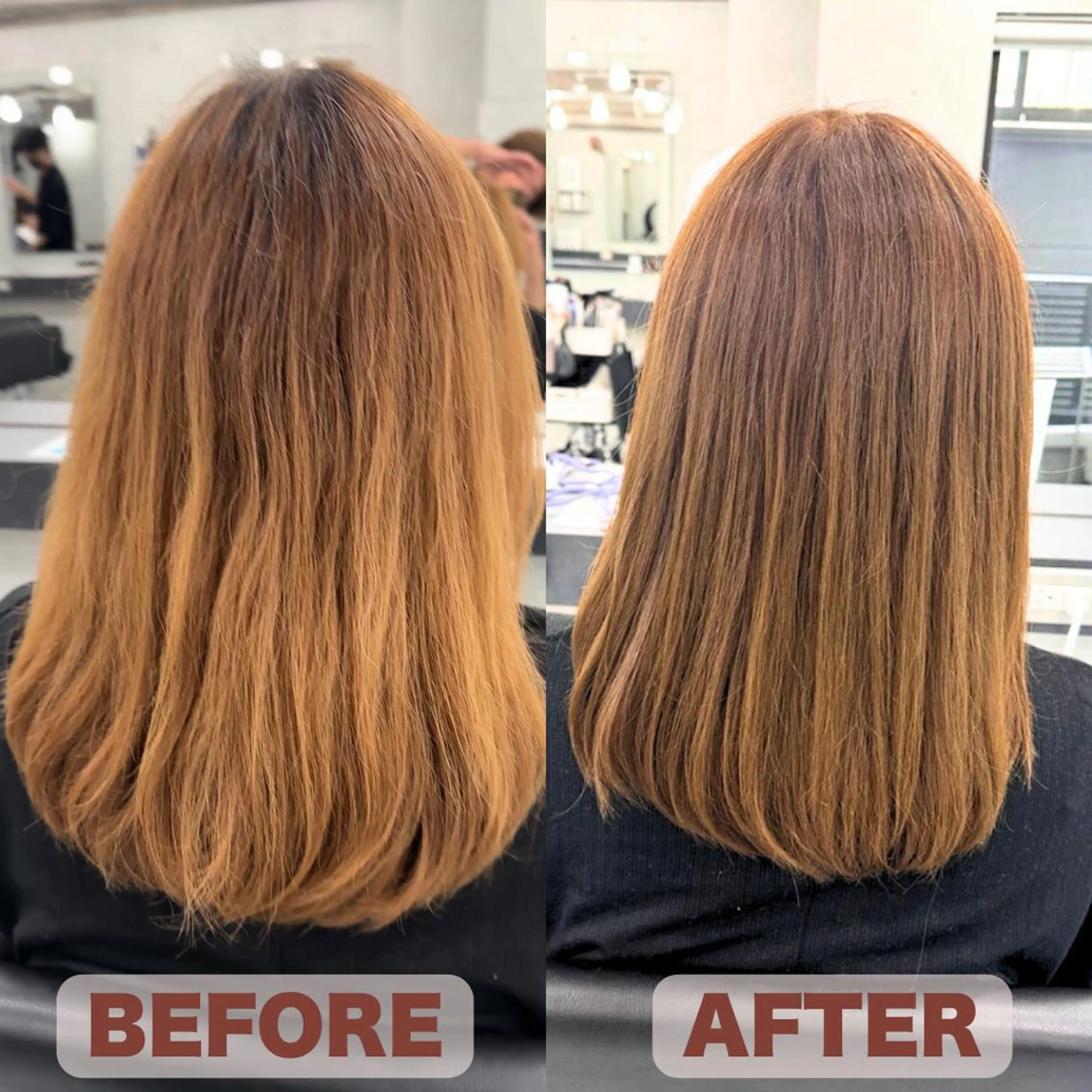 セミロング セミロングパーマ 髪質改善 トリートメント カット ヘアカラー 柳田 怜那/銀座 Endearingのヘアスタイル