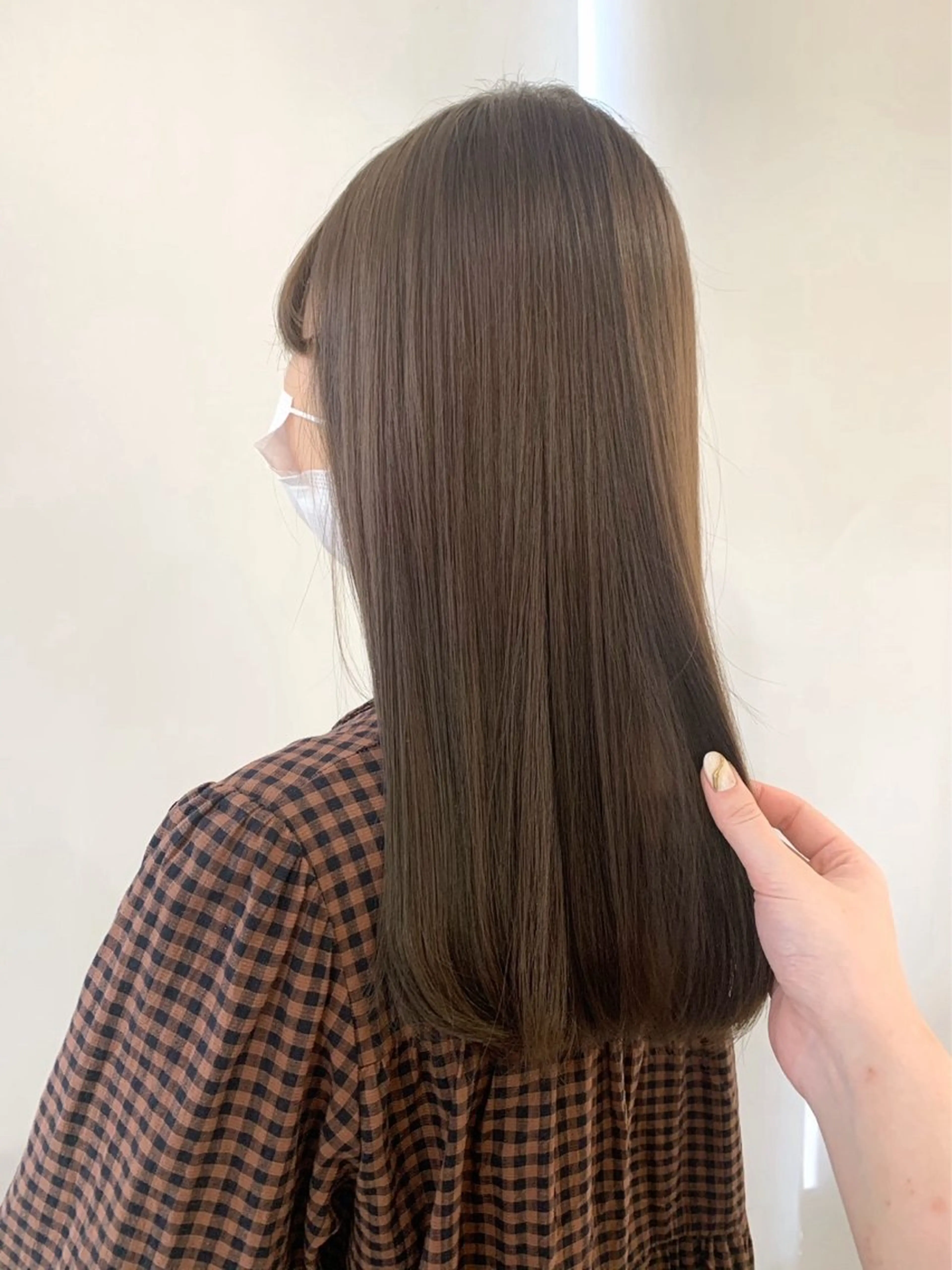 セミロング カラー ヘアカラー ParveMix / 山本 玲南🫧🪽のヘアスタイル