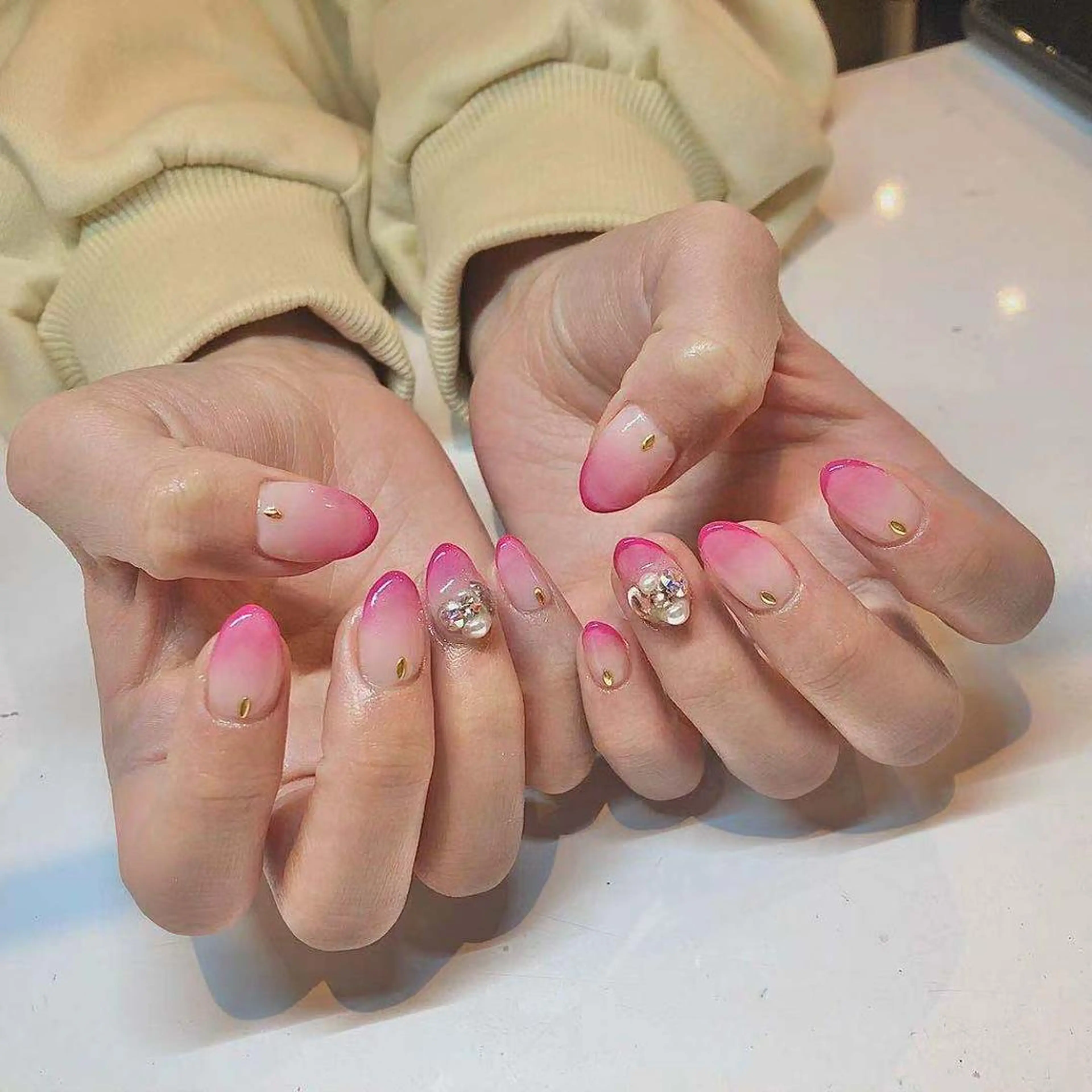 ネイル 長さだし専門店 M2　rikaのネイルデザイン