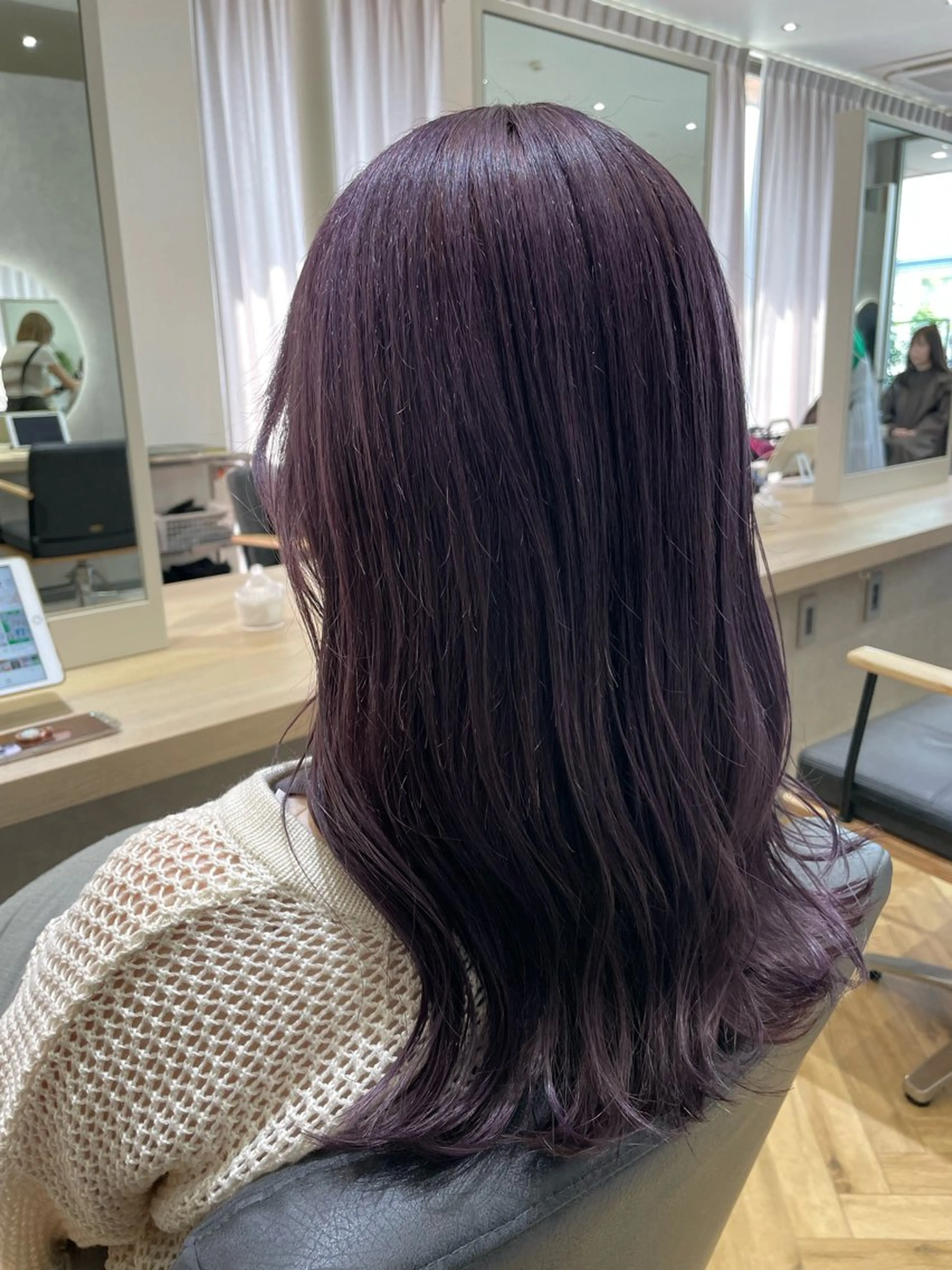 セミロング カラー Tink　天神店所属・今村賢治/メンズ/ レイヤー✨艶カラーのヘアスタイル