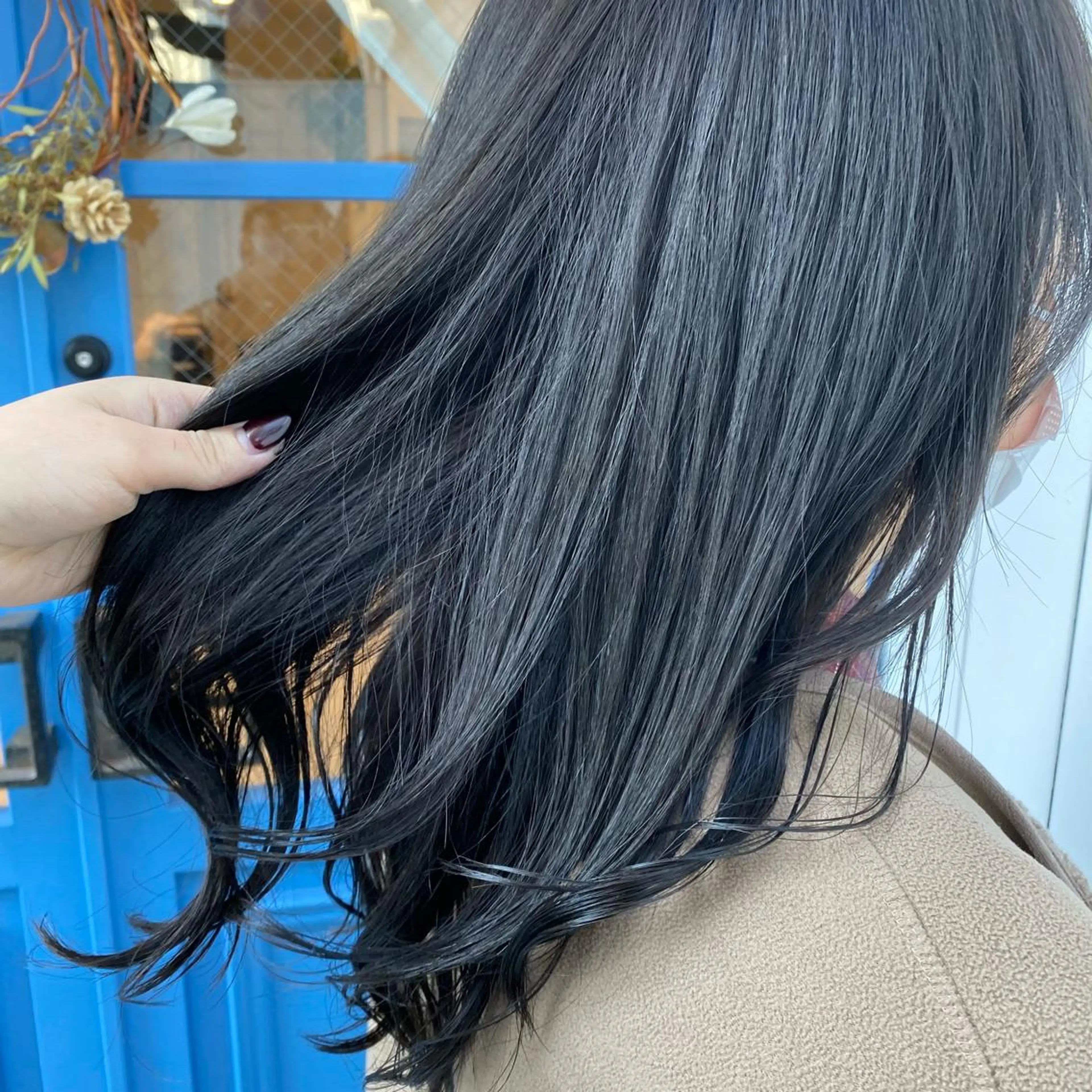 ロング 大久保 優香のヘアスタイル