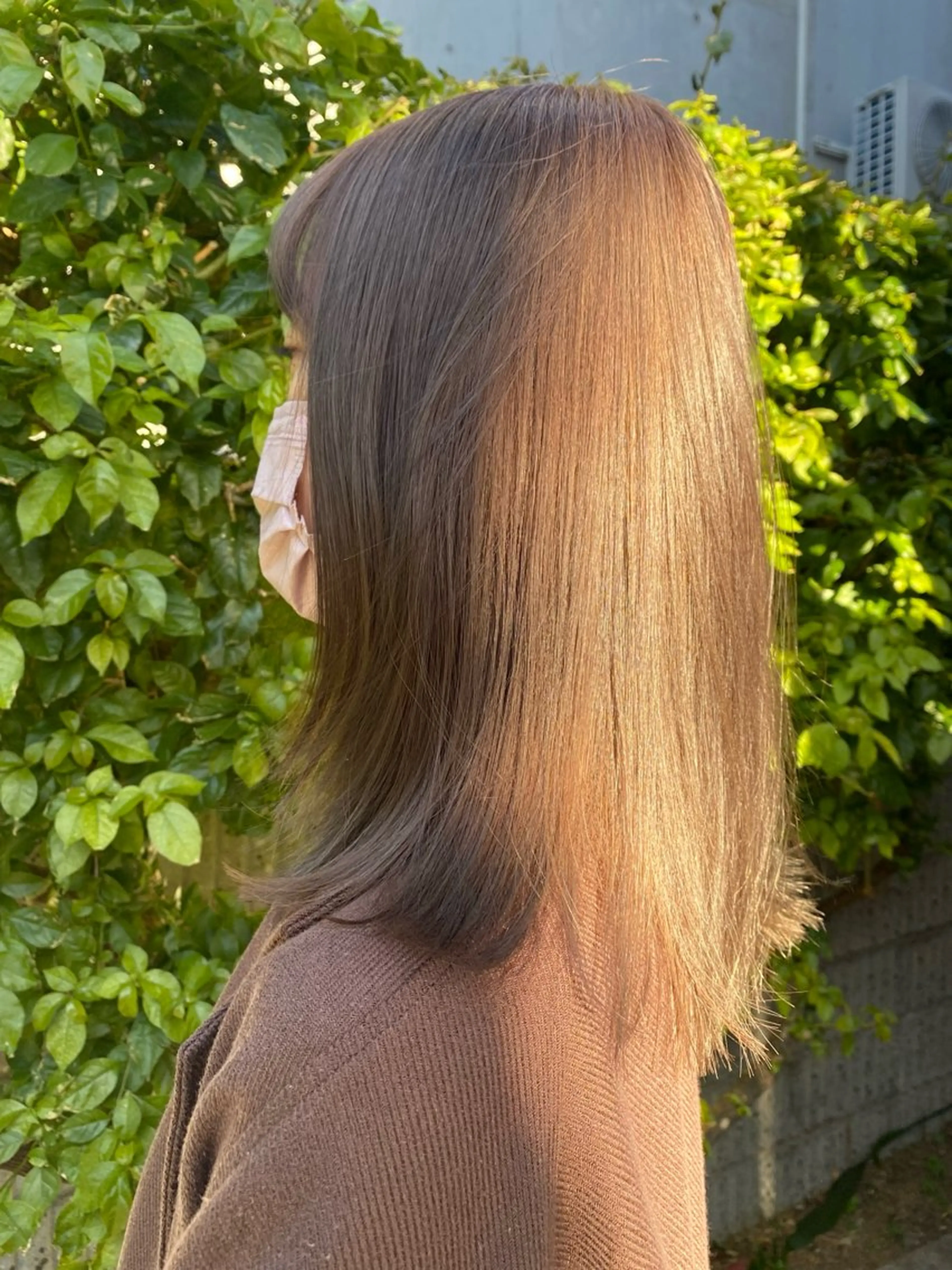 ロング カラー カット ヘアカラー トリートメント ボブ／レイヤー／艶 🦕risa  森下のヘアスタイル