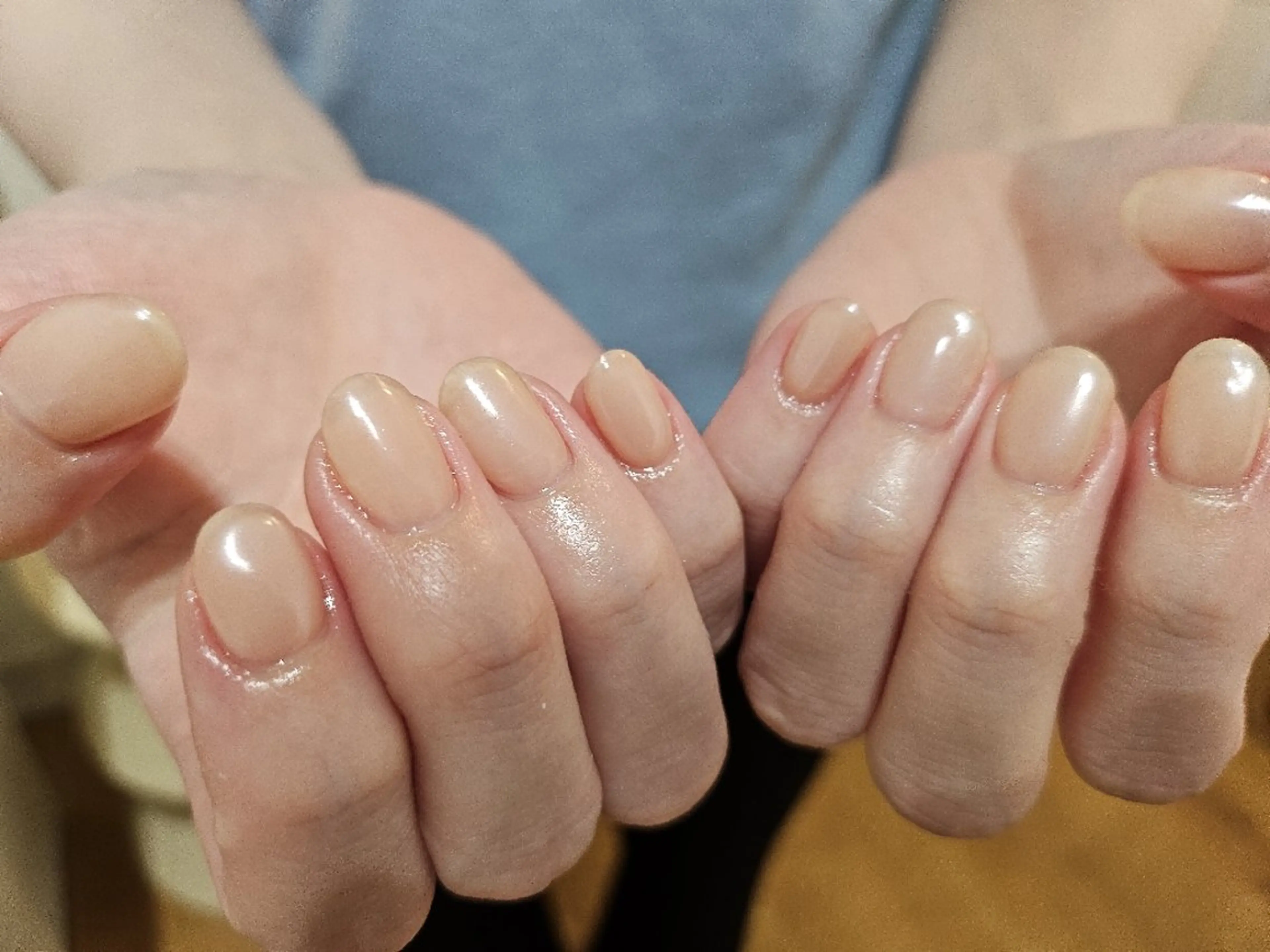 ネイル オーロラネイル ジェルネイル ミラーネイル オフィスネイル パラジェル ハンドネイル puku nail 🌼kazu🌼のネイルデザイン