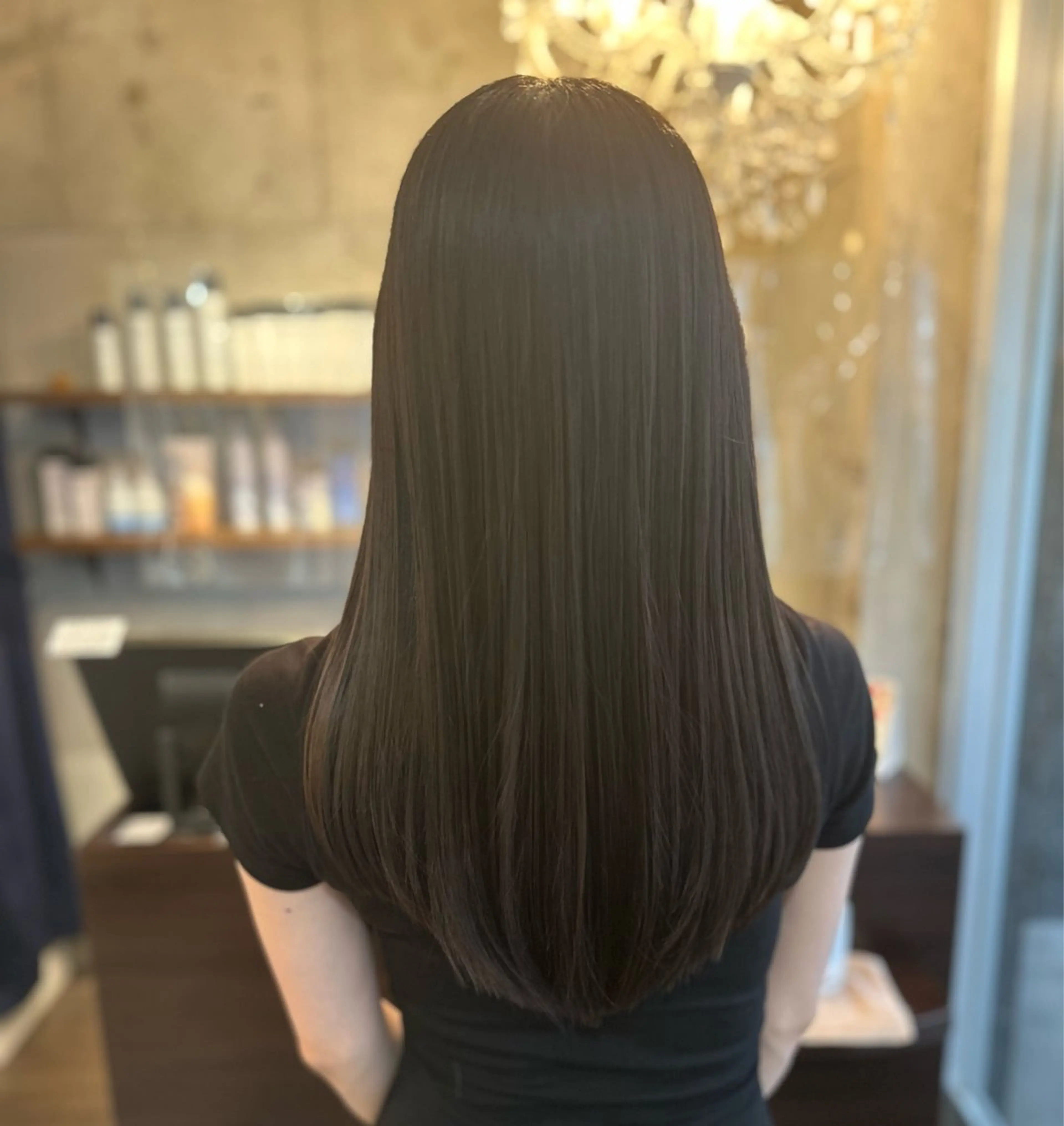 ロング 阿部 麻衣子のヘアスタイル