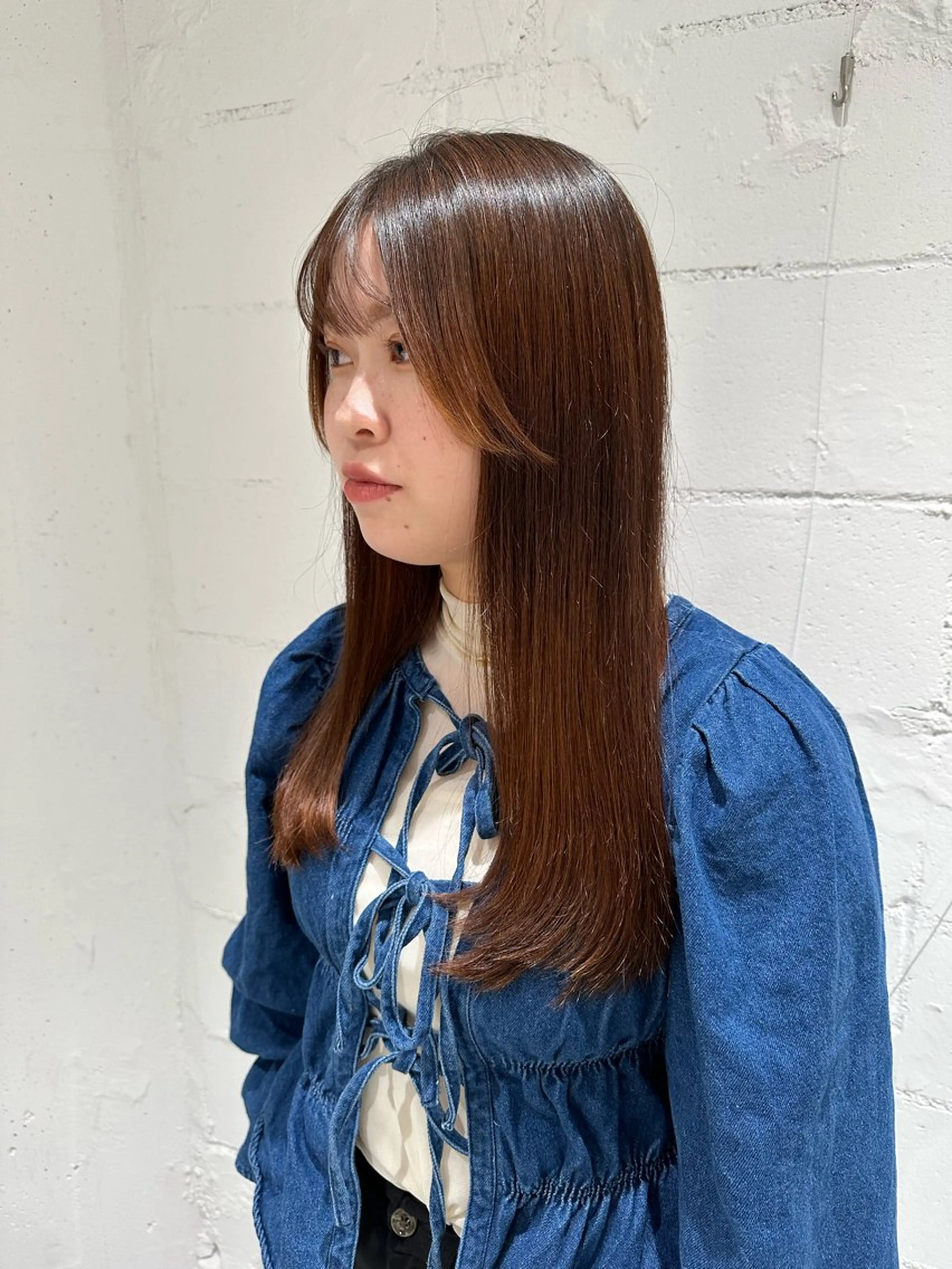 🎀カット＋顔まわり酸性ストレート🎀の写真