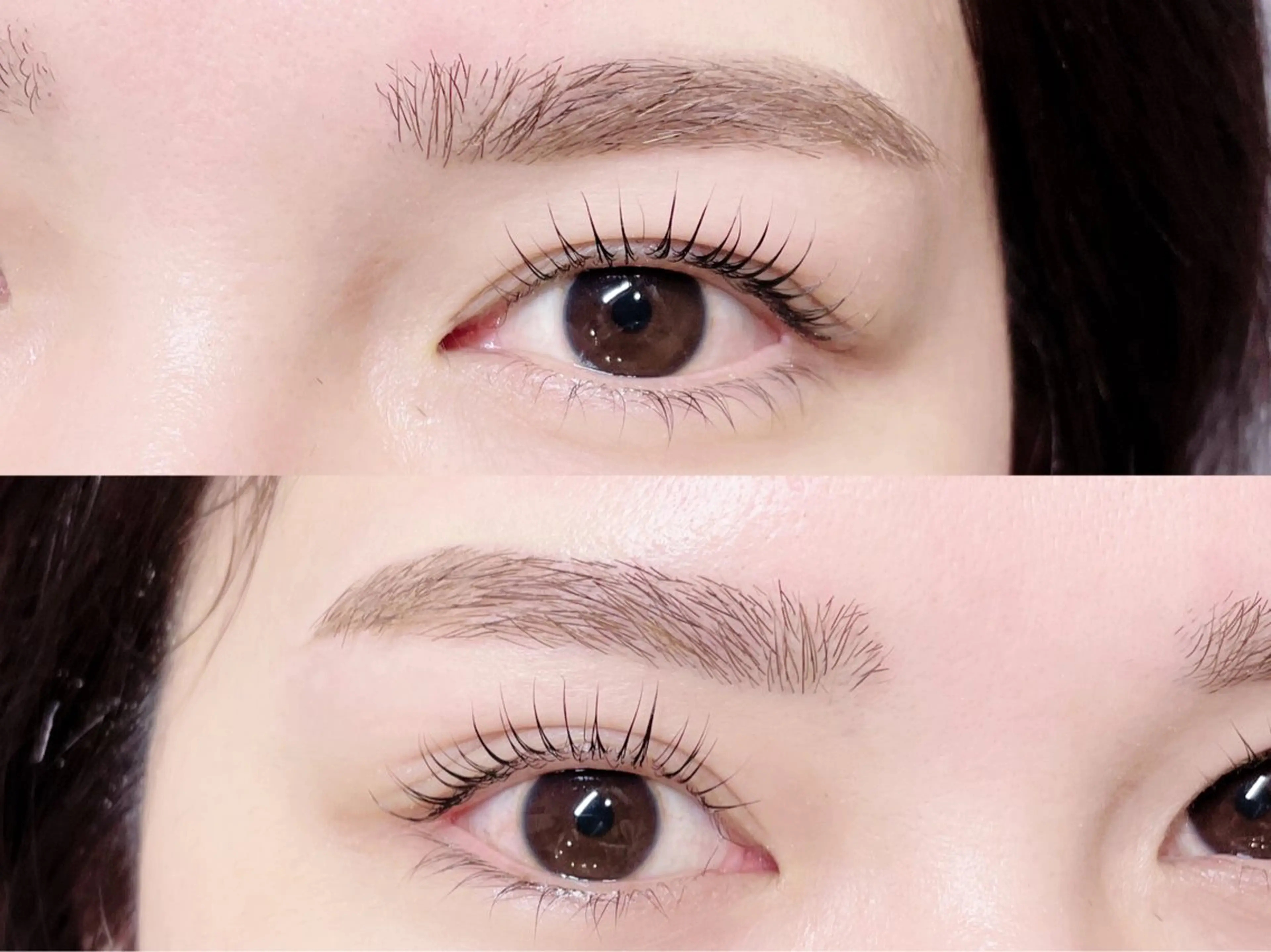 マツエク・マツパ 韓国風マツエク パリジェンヌラッシュリフト まつげパーマ 下まつげエクステ 一重×まつ毛パーマ マツパ 🎀Lino 中目黒 TAKAMI🐈のマツエク・マツパデザイン