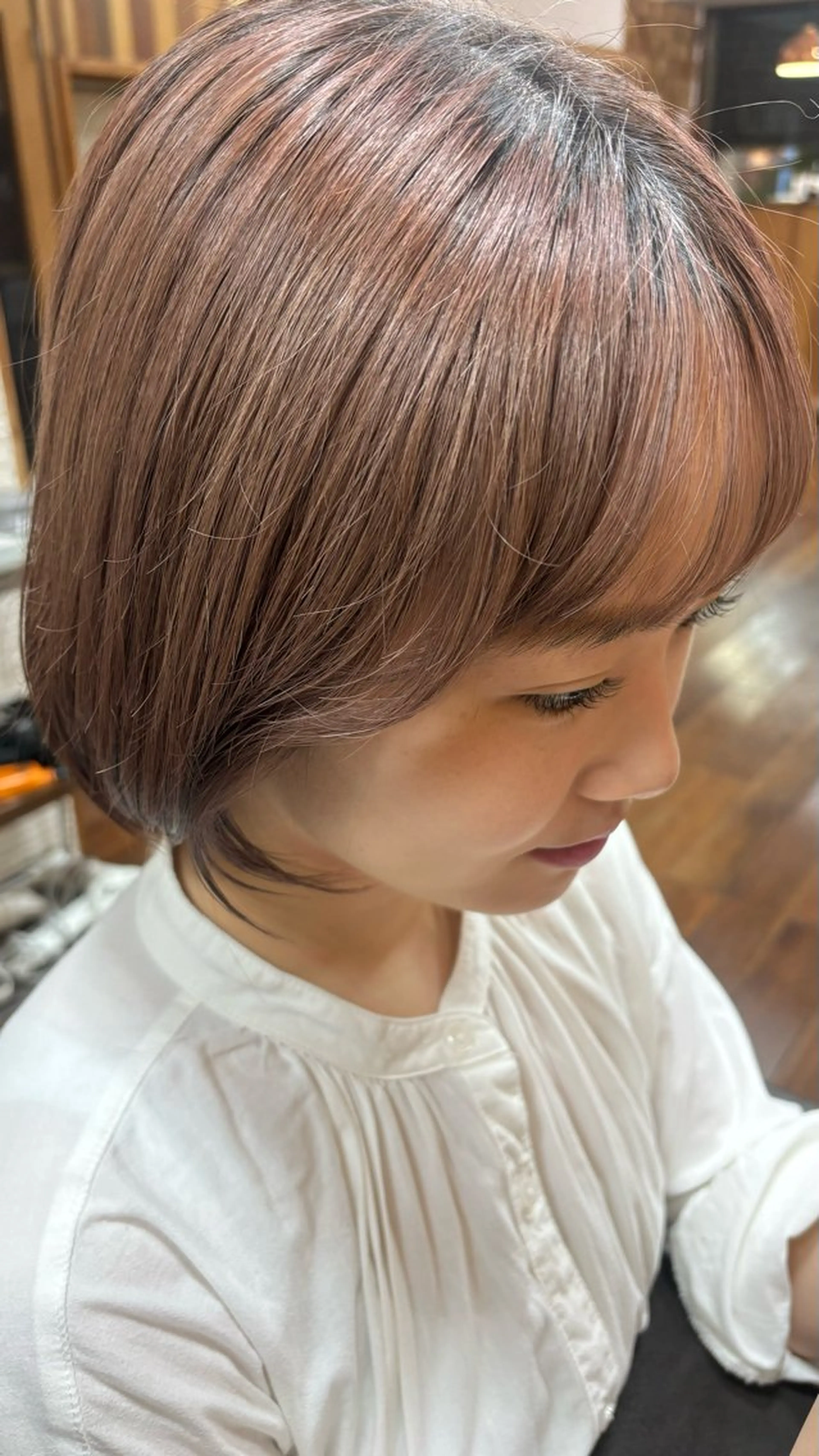 ショート トリートメント Haute Couture Rencontrer 七条店【オートクチュール・ランコントレ】所属・スタイリスト/ えぐちりほのヘアスタイル