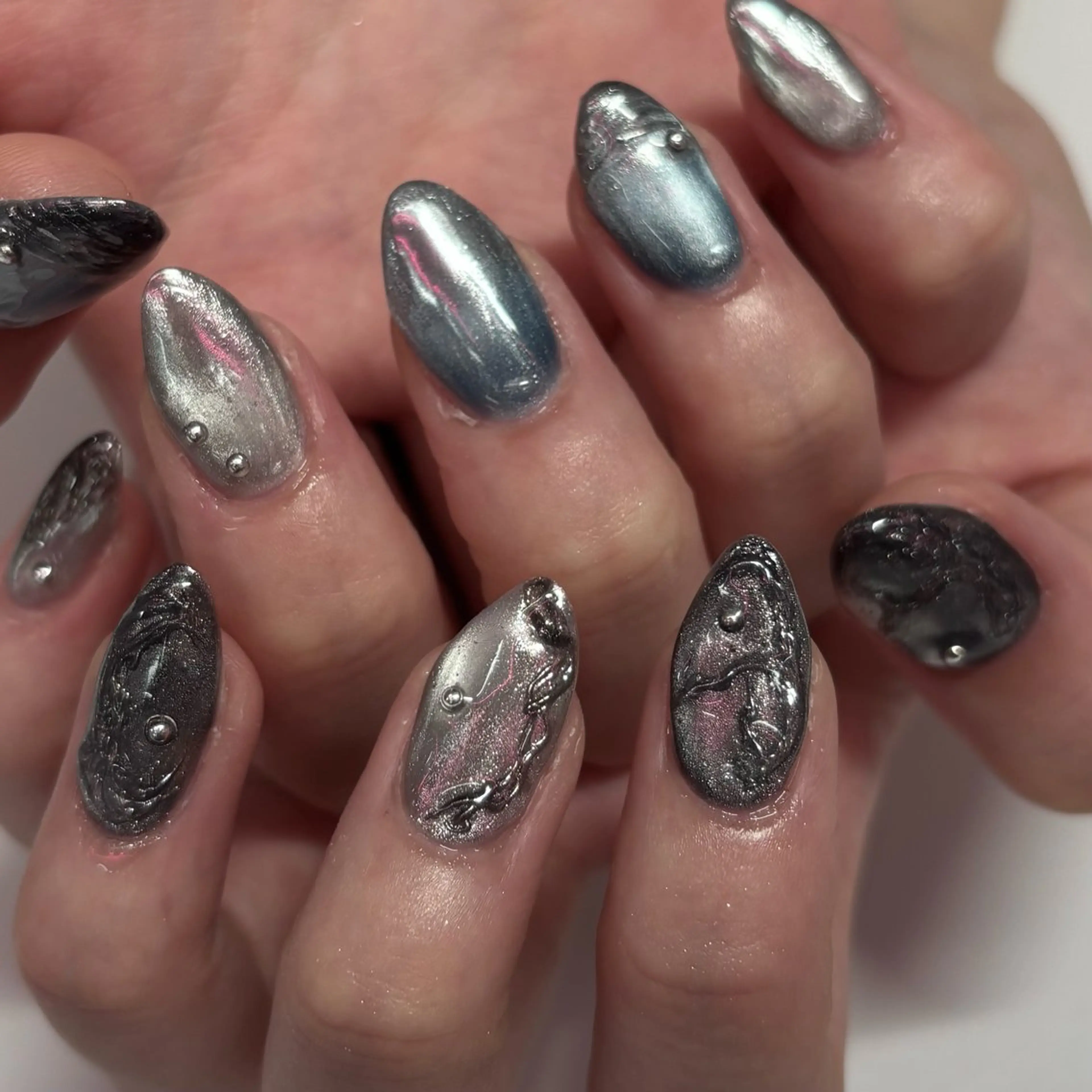 ネイル ハンドネイル WOLTOKYO 🦋shizukuのネイルデザイン