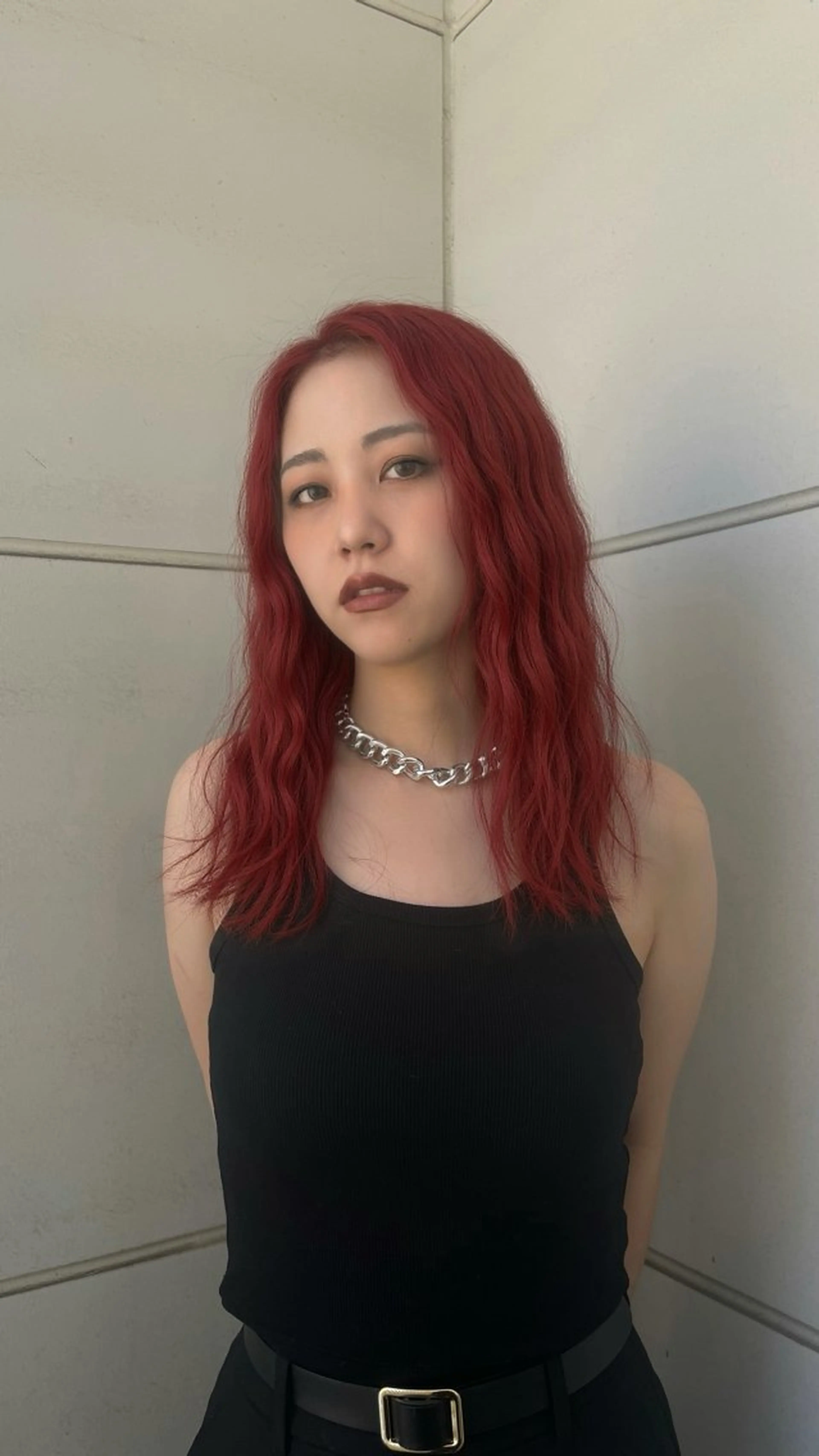 セミロング カラー ヘアカラー ブリーチ/ベージュ/ ブロンド MIU☆のヘアスタイル